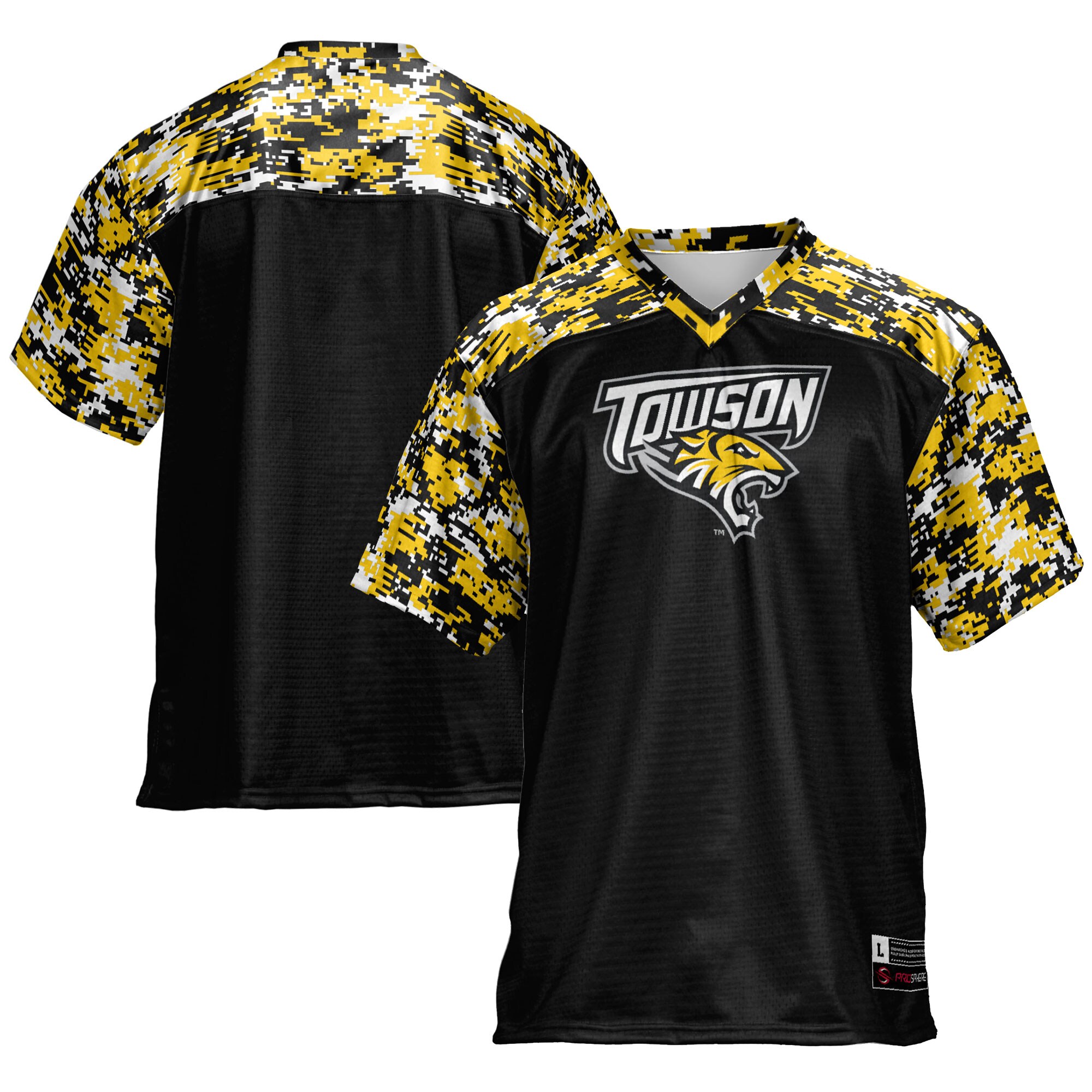 Towson Tigers Football Jersey - Black