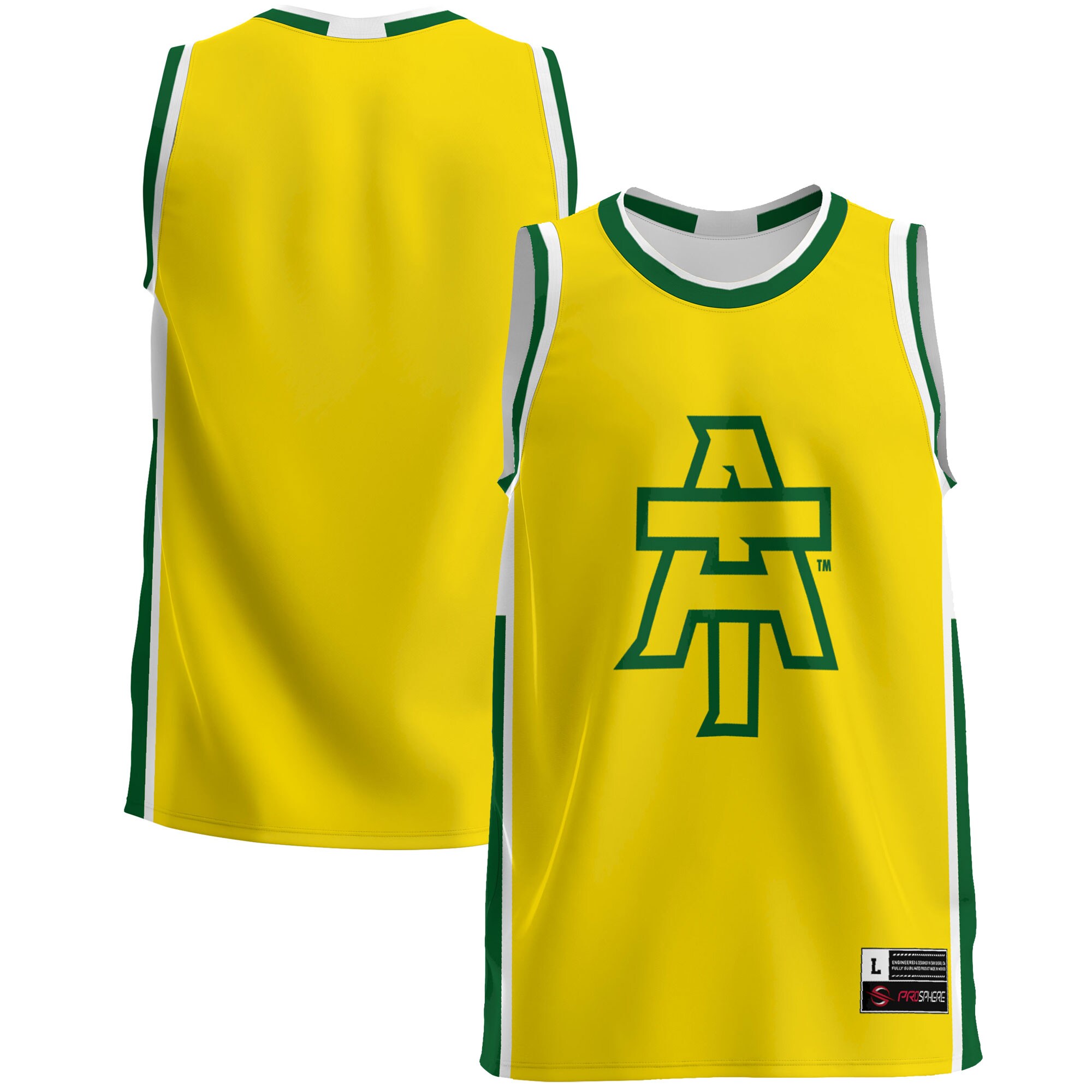 Arkansas Tech Basketball Jersey - Gold