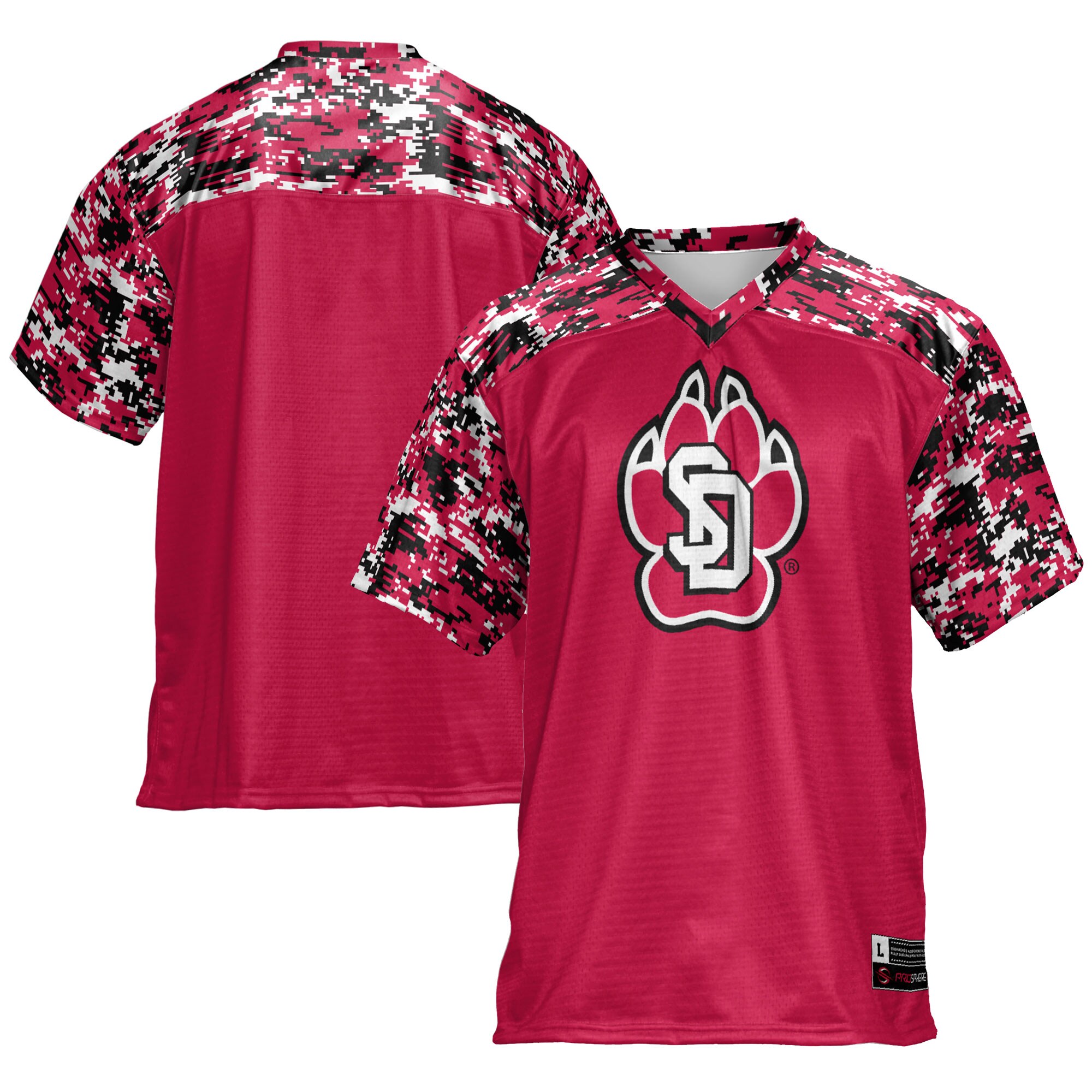 South Dakota Coyotes Football Jersey - Red