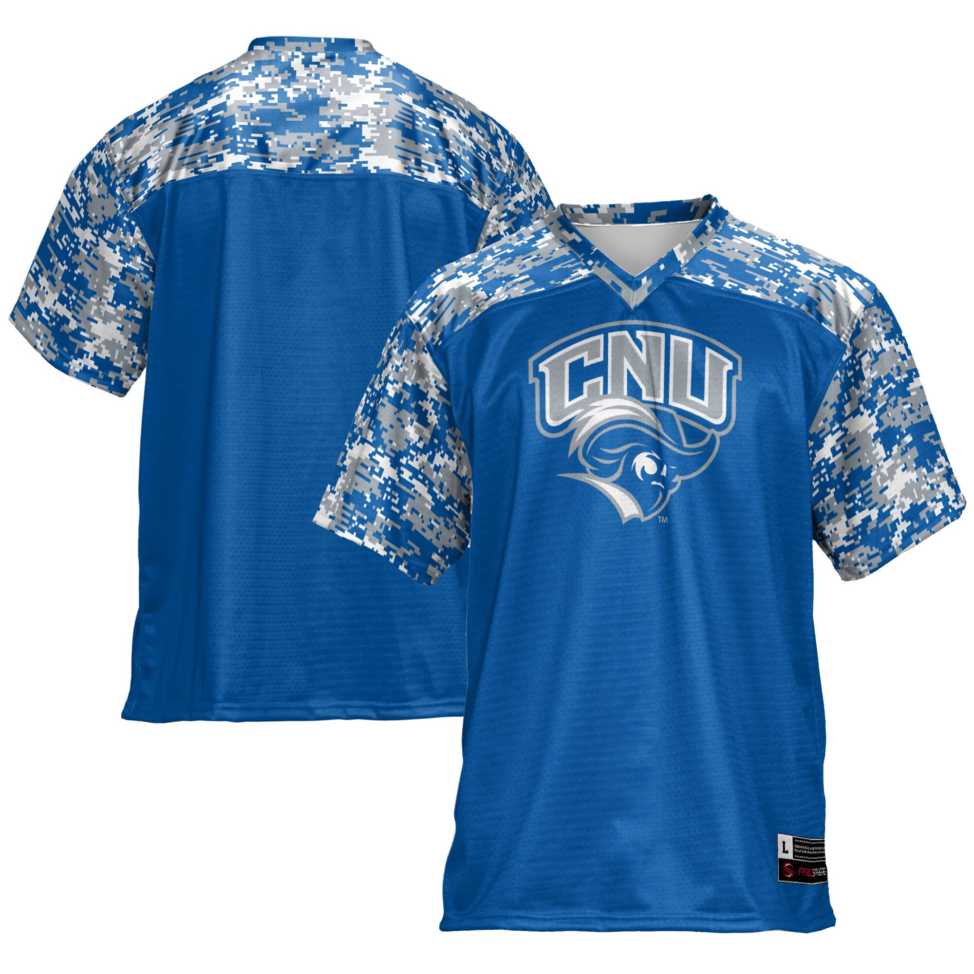 Christopher Newport Captains Football Jersey - Blue