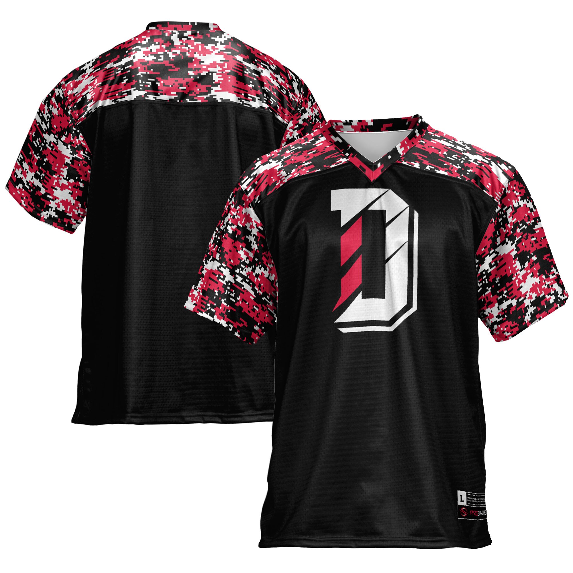 Davidson Wildcats Football Jersey - Black