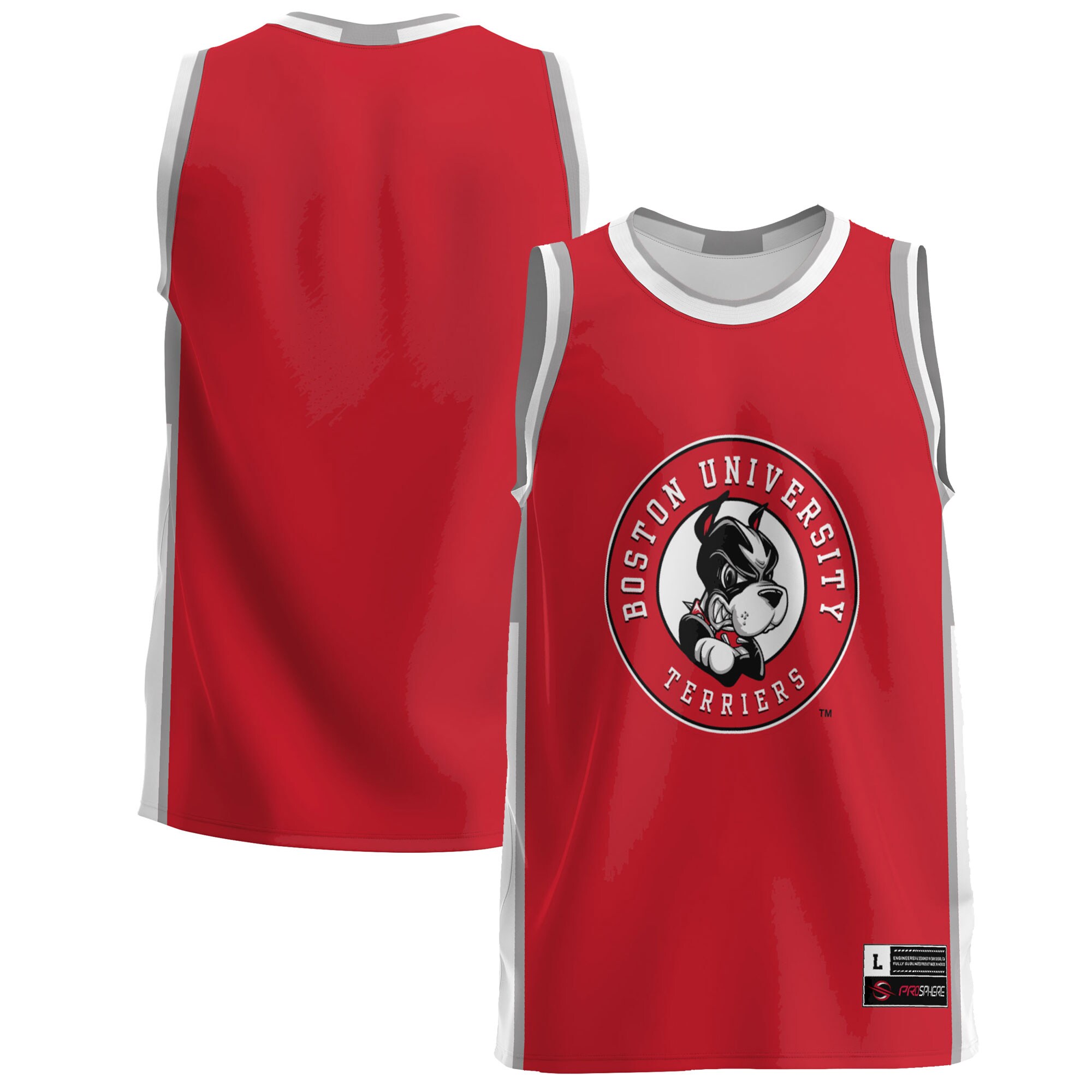 Boston University Basketball Jersey - Scarlet