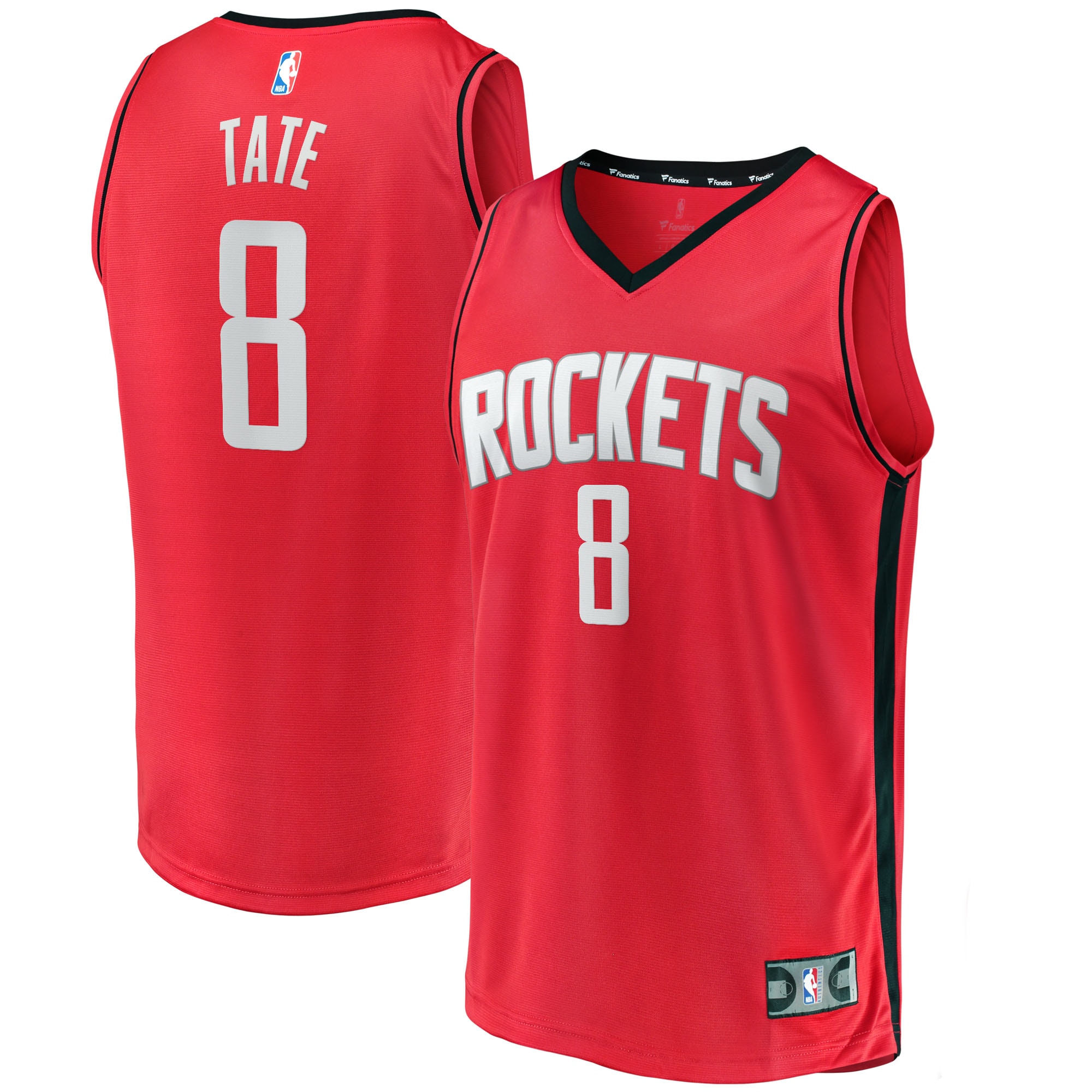 Jae'Sean Tate Houston Rockets Fanatics Branded 2021/22 Fast Break Replica Jersey - Icon Edition - Red