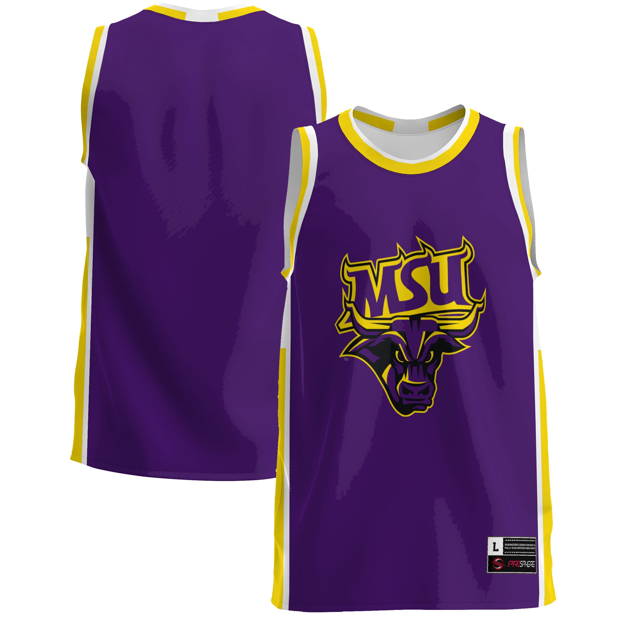 Minnesota State Mavericks Basketball Jersey - Purple