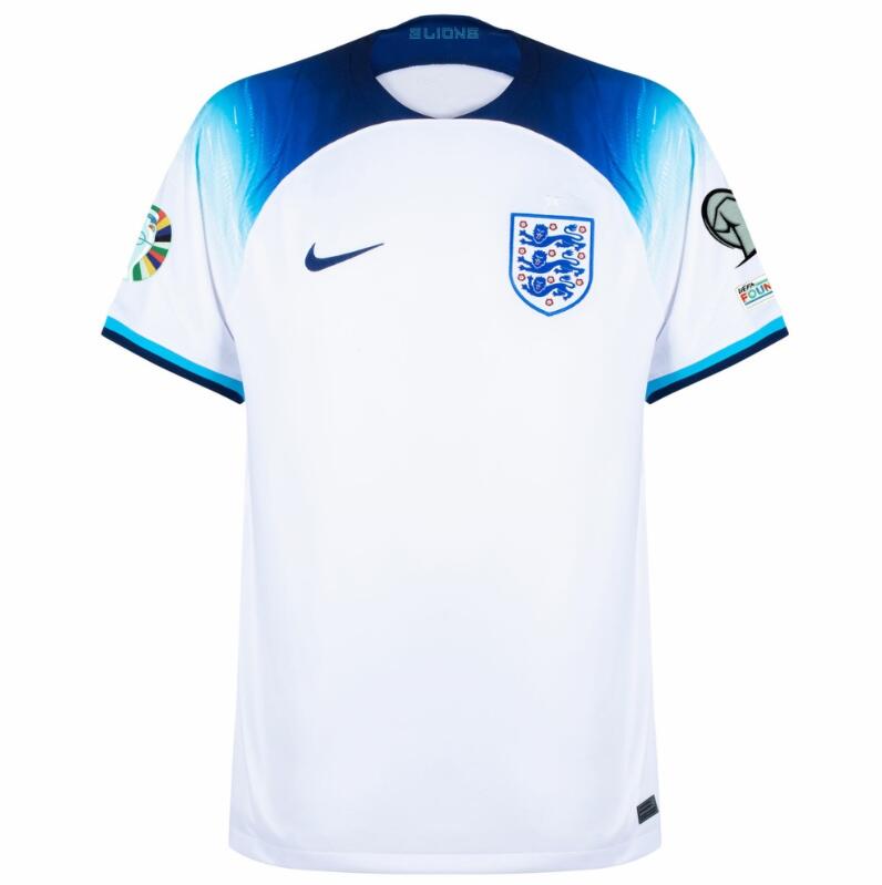 England Home Euro 2024 Qualifying Shirt Jersey Kit Fan Gear Nation