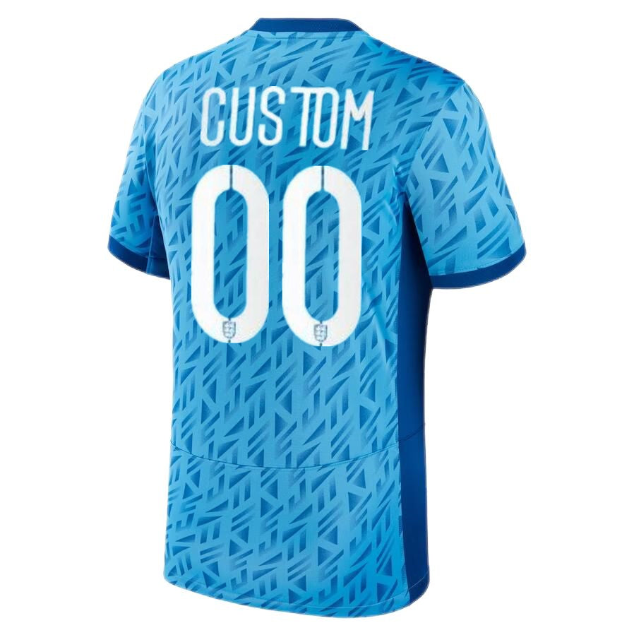 England Custom Away 2023 Women's World Cup Jersey Kit Fan Gear Nation
