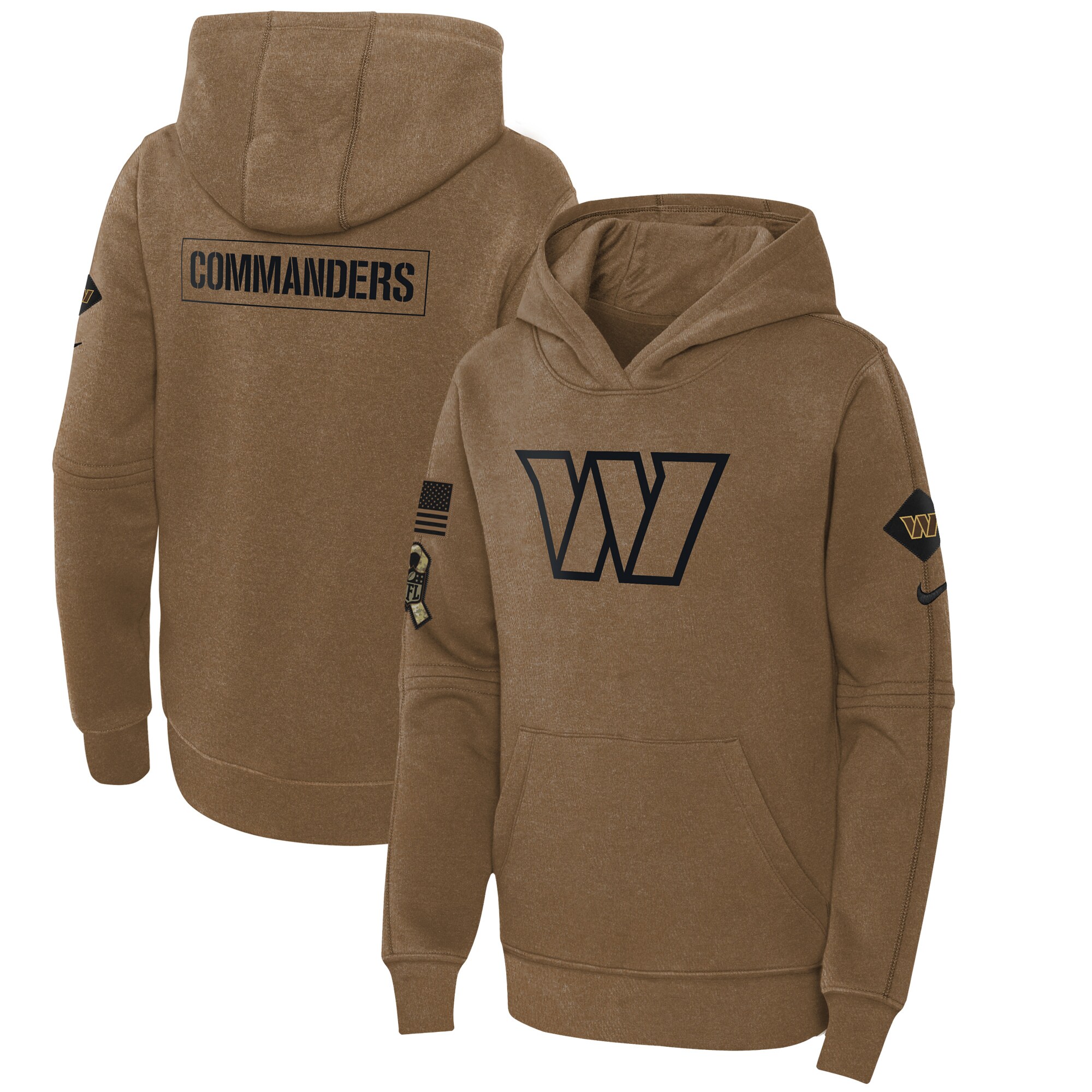 Washington Commanders Nike Youth 2023 Salute to Service Club Fleece ...