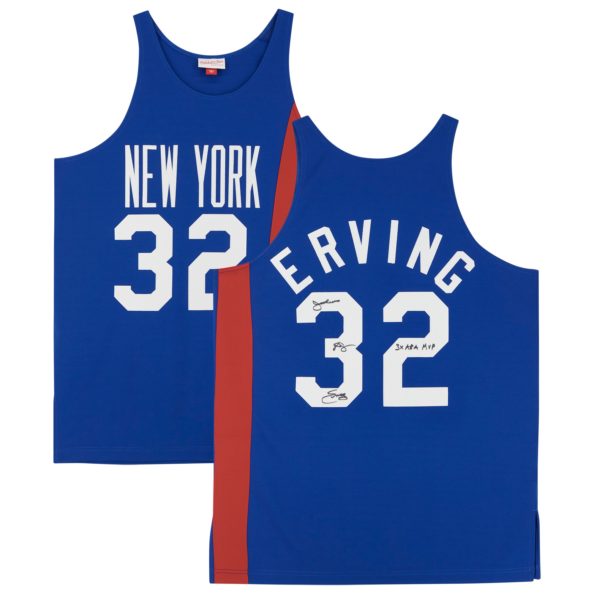 Julius Erving New York Nets Fanatics Authentic Autographed Mitchell & Ness 1973-74 Authentic Jersey with
