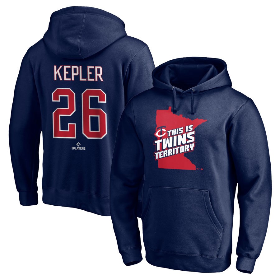 Max Kepler Minnesota Twins Fanatics Branded Hometown Legend Name & Number Pullover Hoodie - Navy