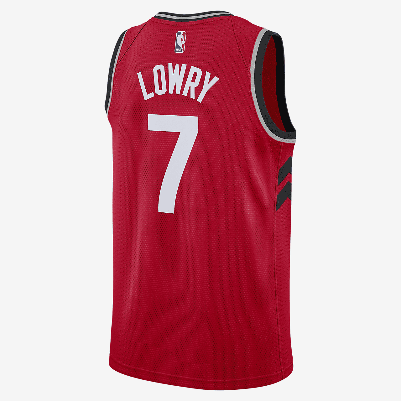 Kyle Lowry Raptors Icon Edition Nike NBA Swingman Jersey - University Red/Black