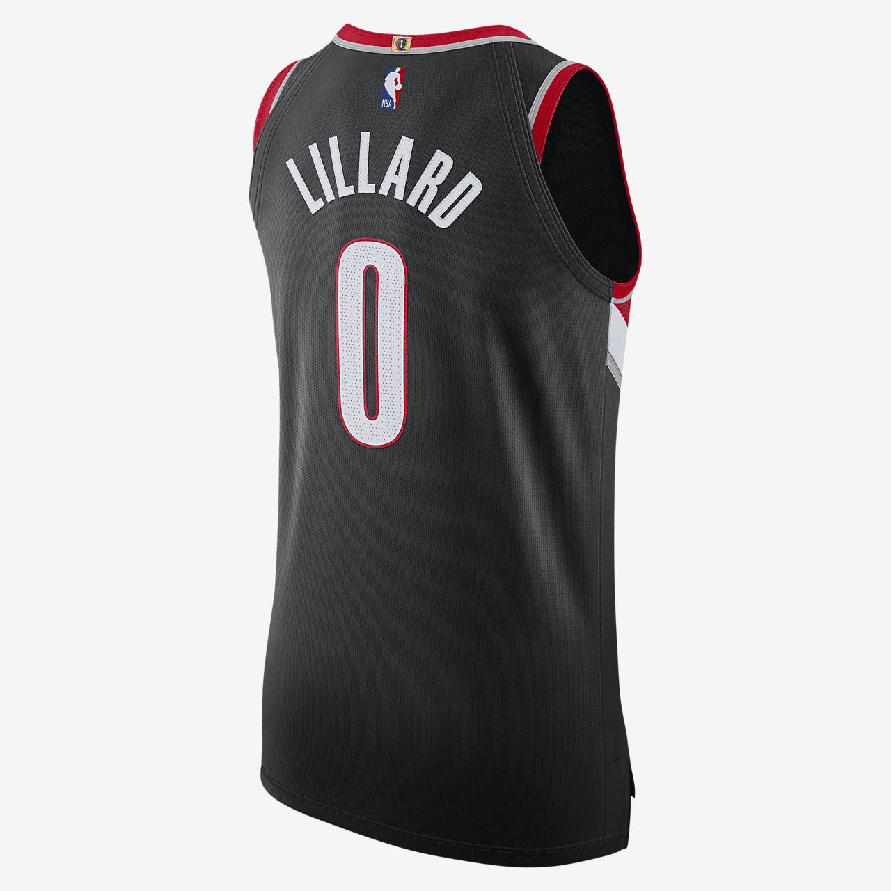 Damian Lillard Trail Blazers Icon Edition 2020 Men's Nike NBA Authentic Jersey - Black