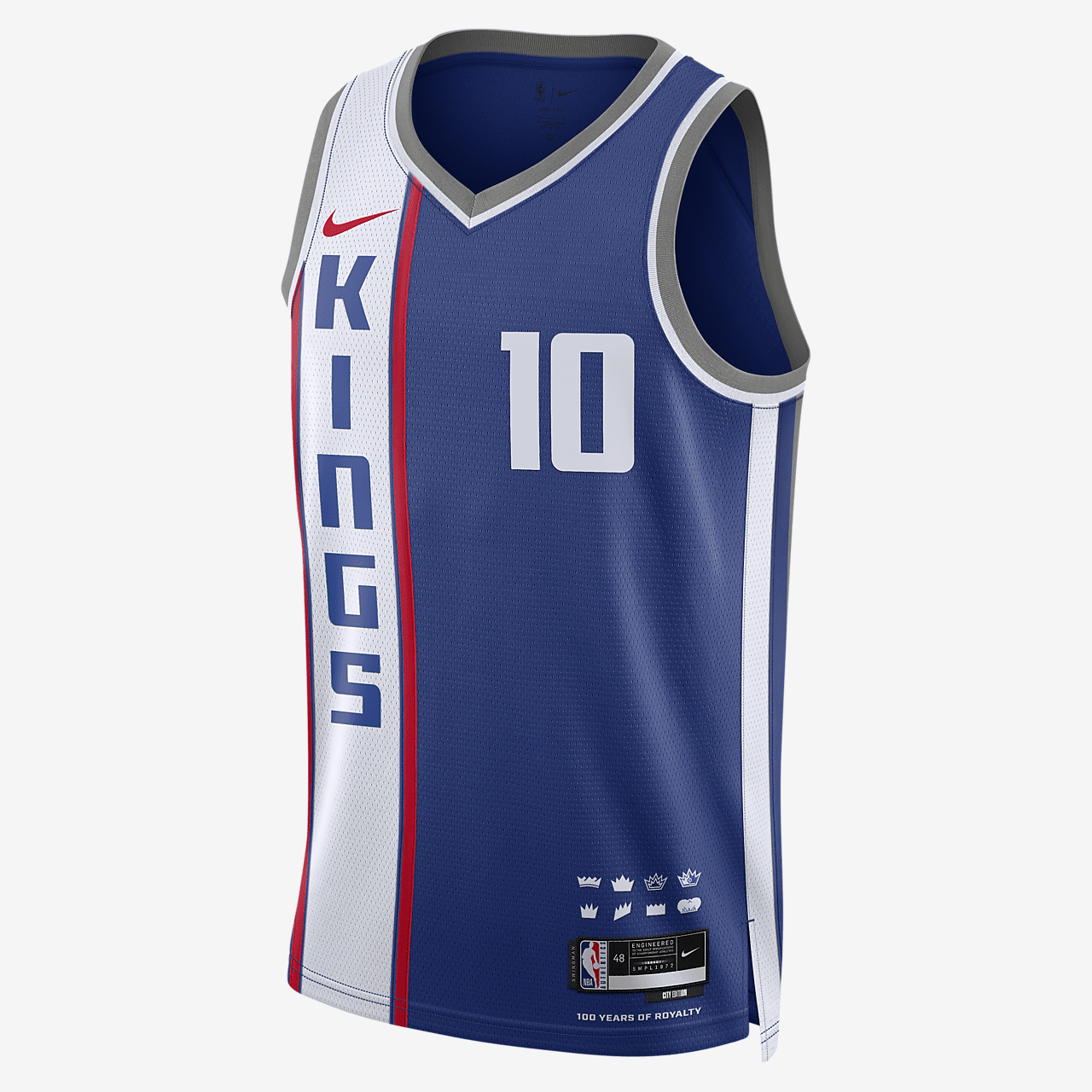 Domantas Sabonis Sacramento Kings City Edition 2023/24 Men's Nike Dri-FIT NBA Swingman Jersey - Rush Blue