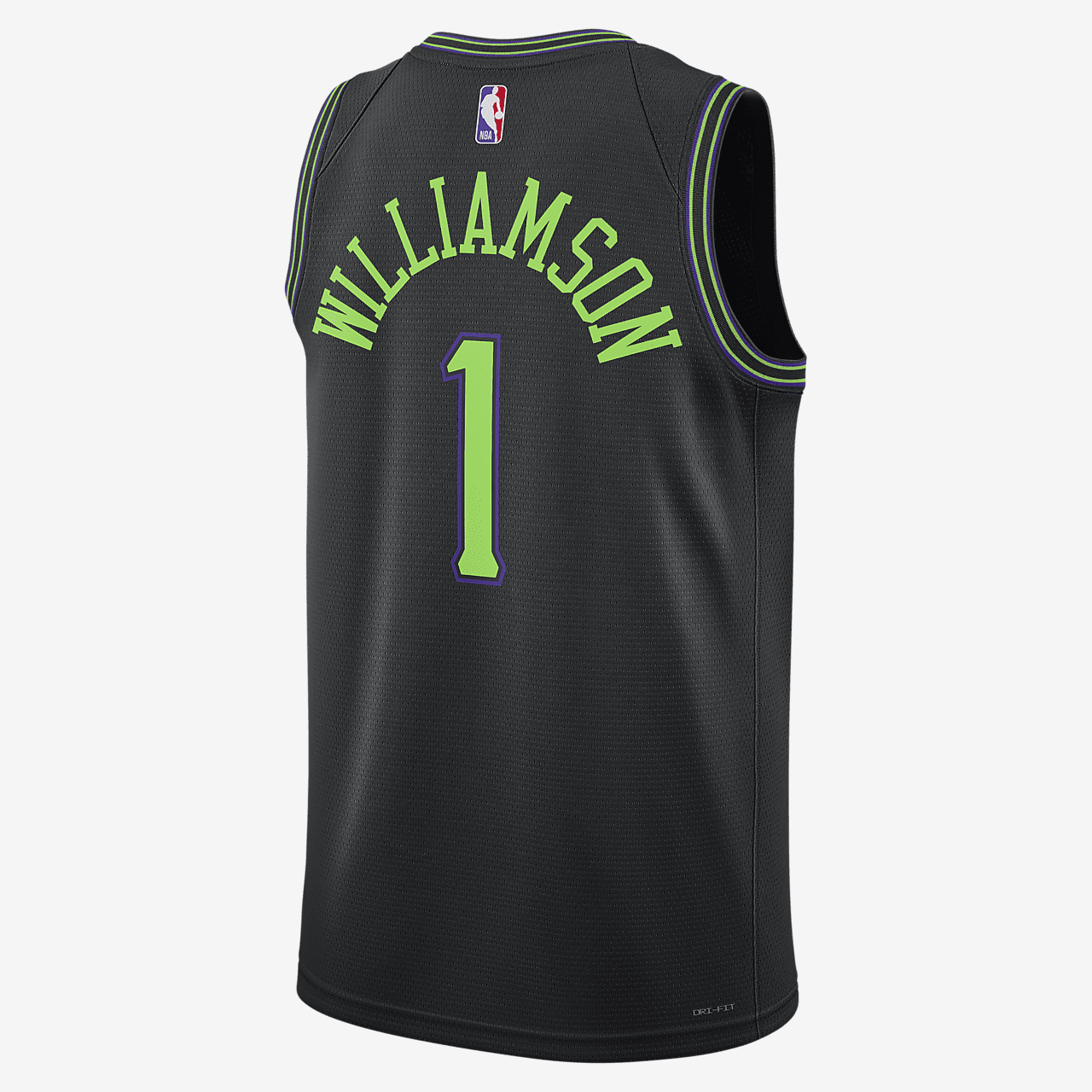 Zion Williamson New Orleans Pelican City Edition 2023/24 Men's Nike Dri-FIT NBA Swingman Jersey - Black