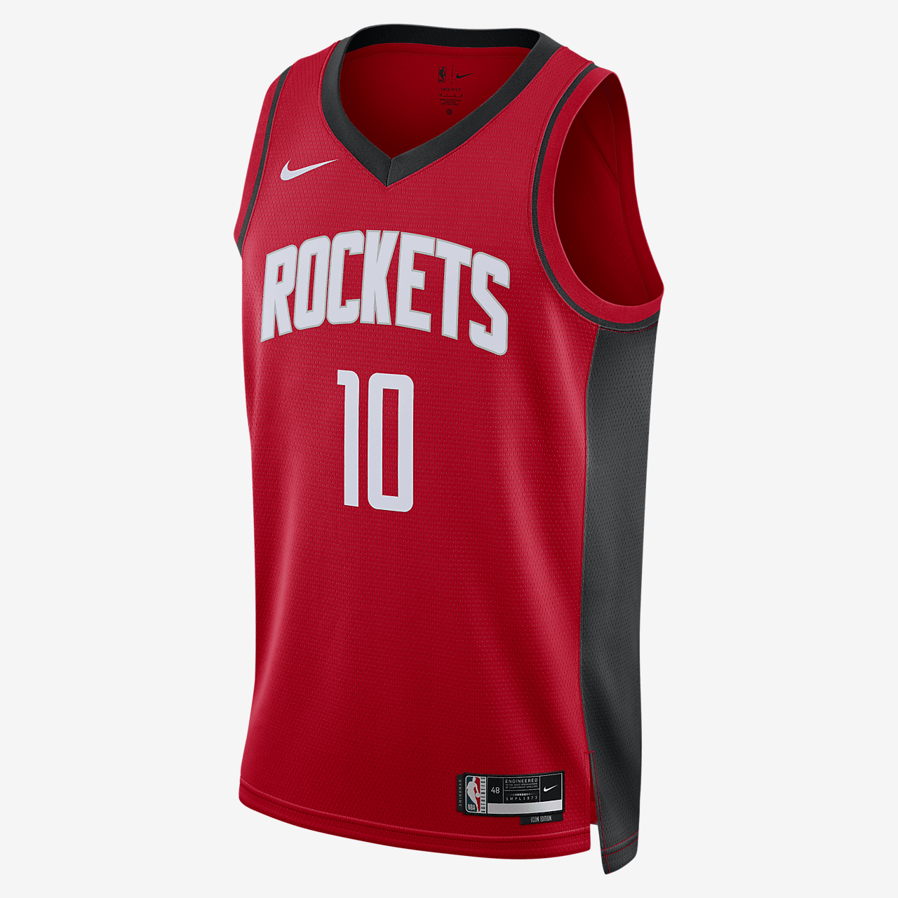 Houston Rockets Icon Edition 2022/23 Men's Nike Dri-FIT NBA Swingman Jersey - University Red