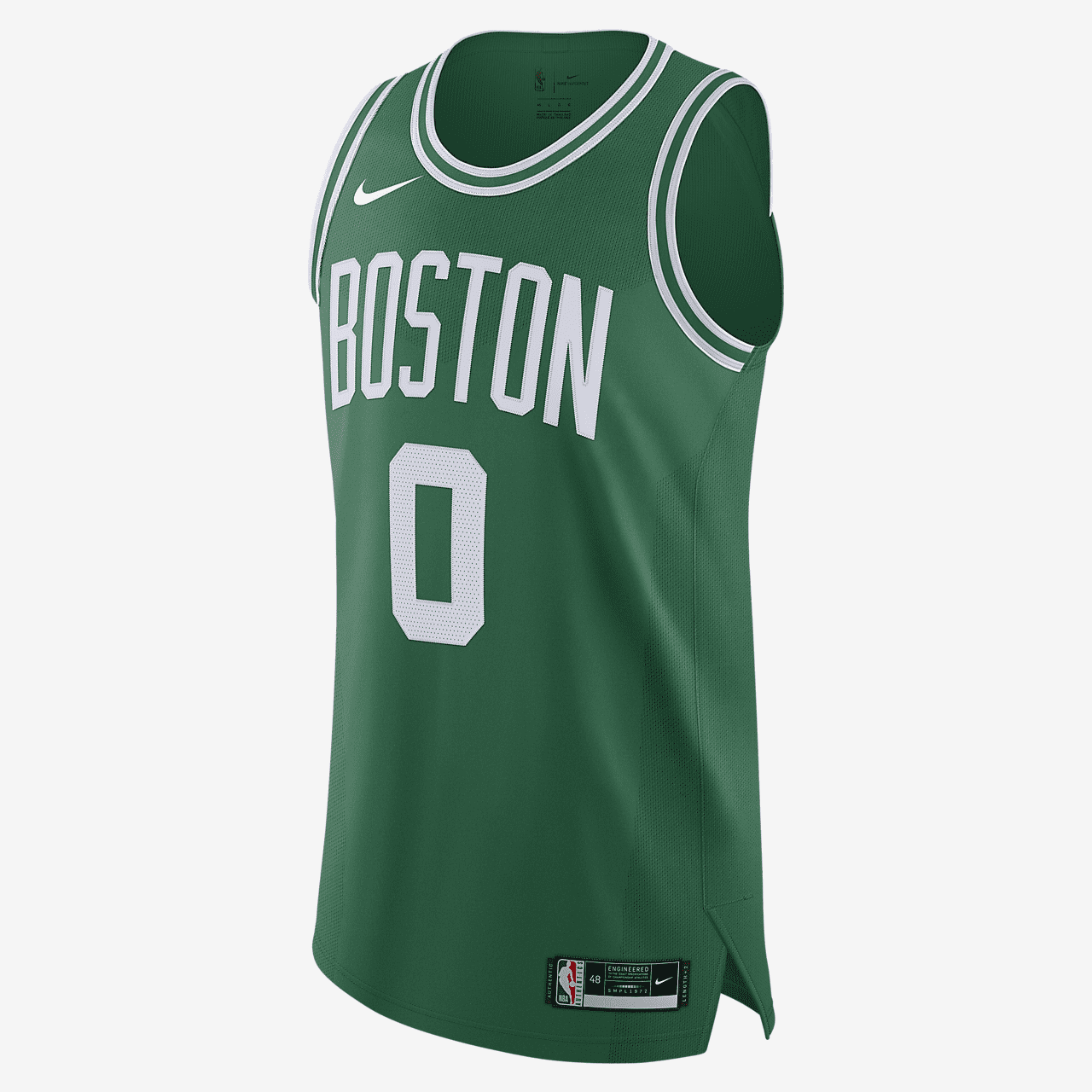Jayson Tatum Celtics Icon Edition 2020 Men's Nike NBA Authentic Jersey - Clover