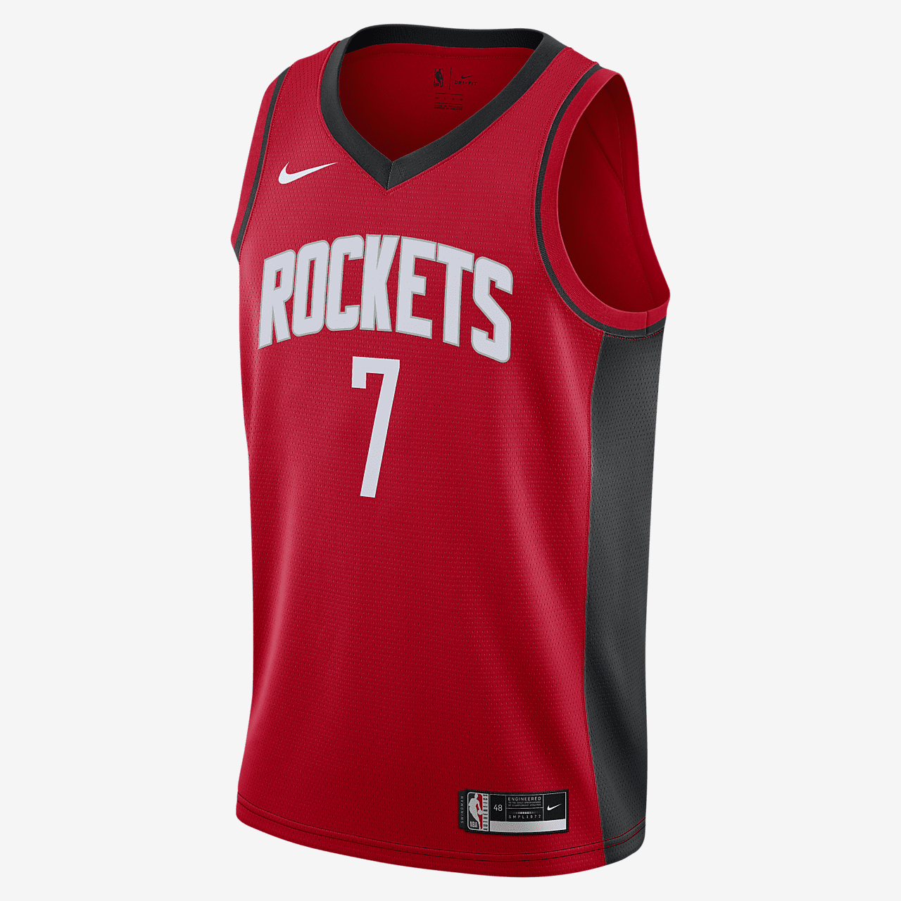 Rockets Icon Edition 2020 Nike NBA Swingman Jersey - University Red