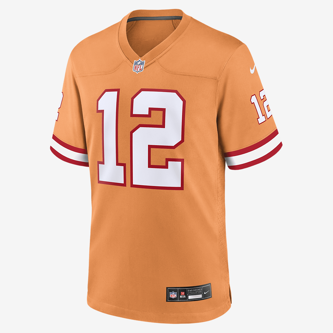 Tom Brady Tampa Bay Buccaneers Men's Nike NFL Game Football Jersey - Orange