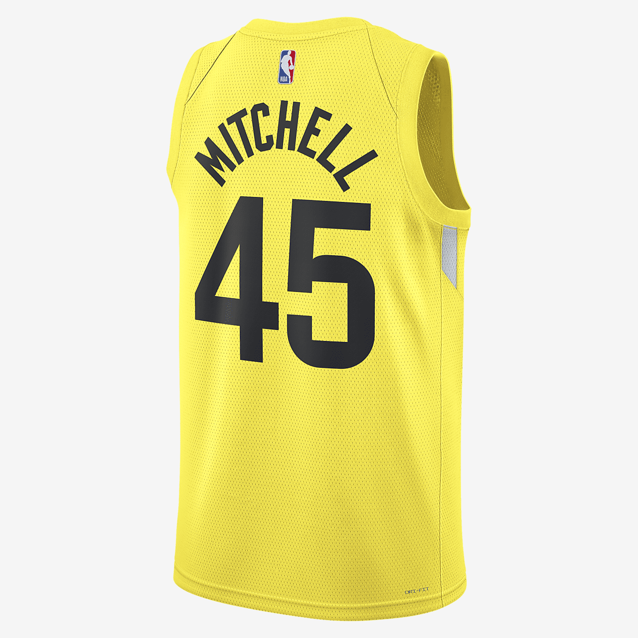 Utah Jazz Icon Edition 2022/23 Men's Nike Dri-FIT NBA Swingman Jersey - Yellow Strike
