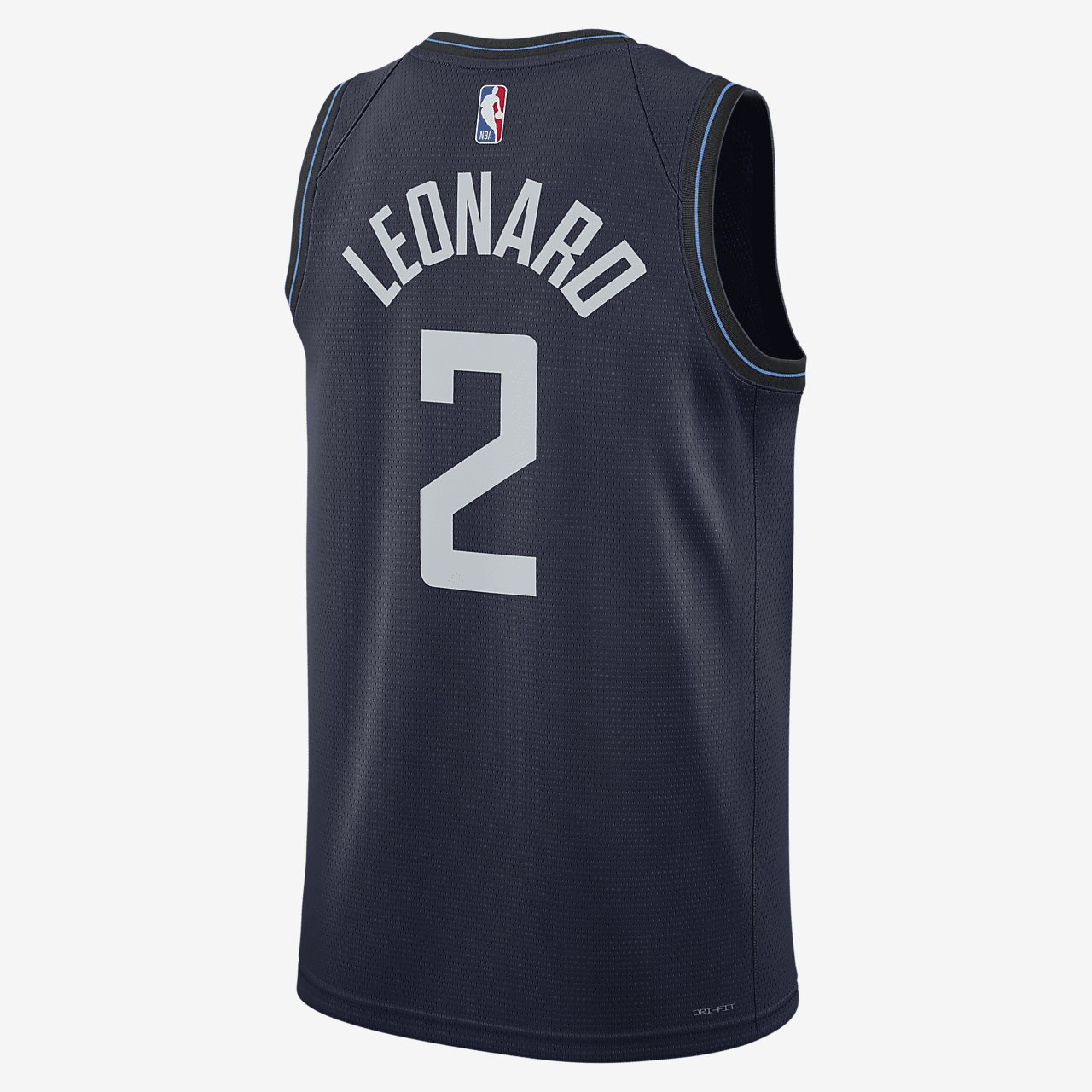 Kawhi Leonard LA Clippers City Edition 2023/24 Men's NIke Dri-FIT NBA Swingman Jersey - College Navy