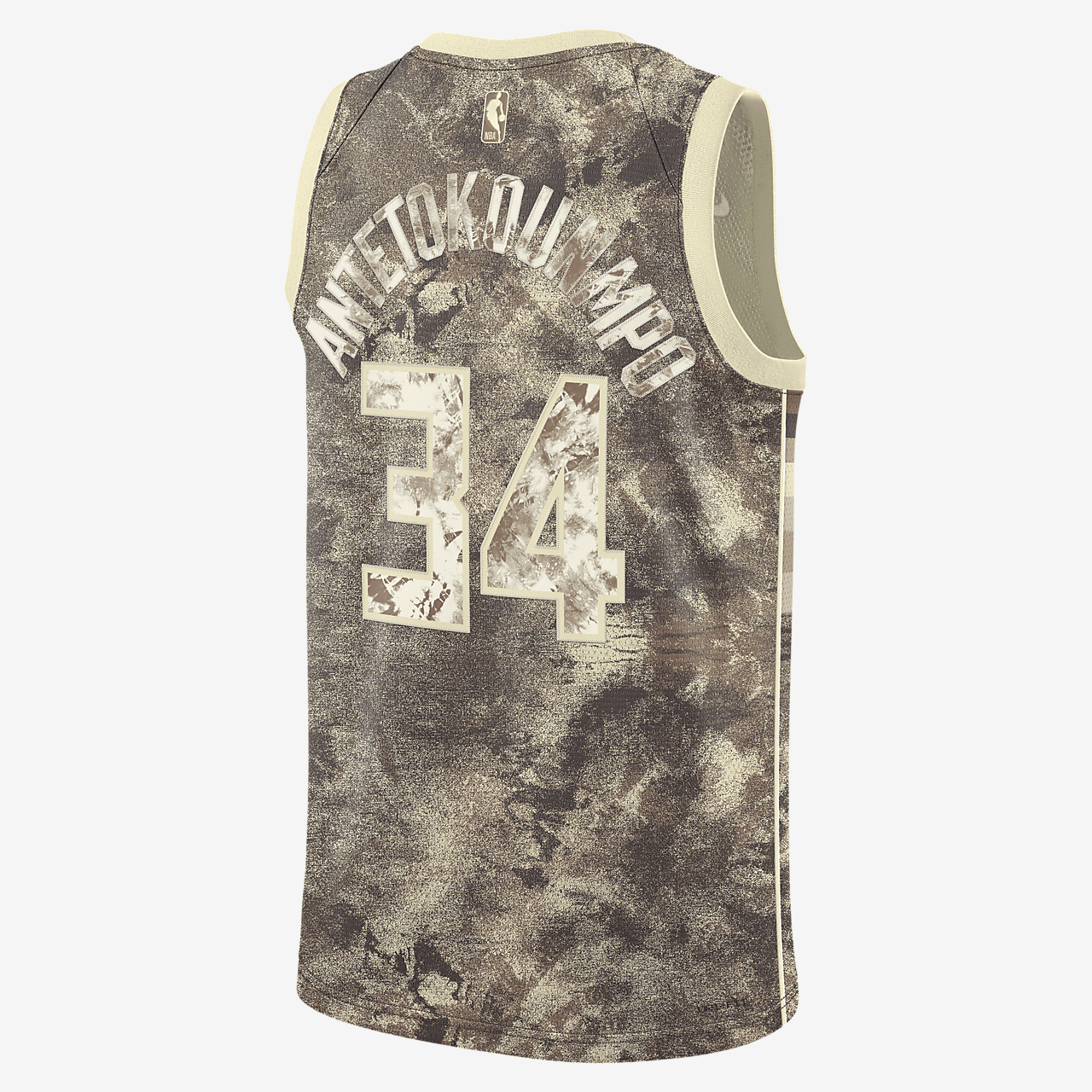 Giannis Antetokounmpo Milwaukee Bucks 2022/23 Select Series Men's Nike Dri-FIT NBA Swingman Jersey - Flat Opal