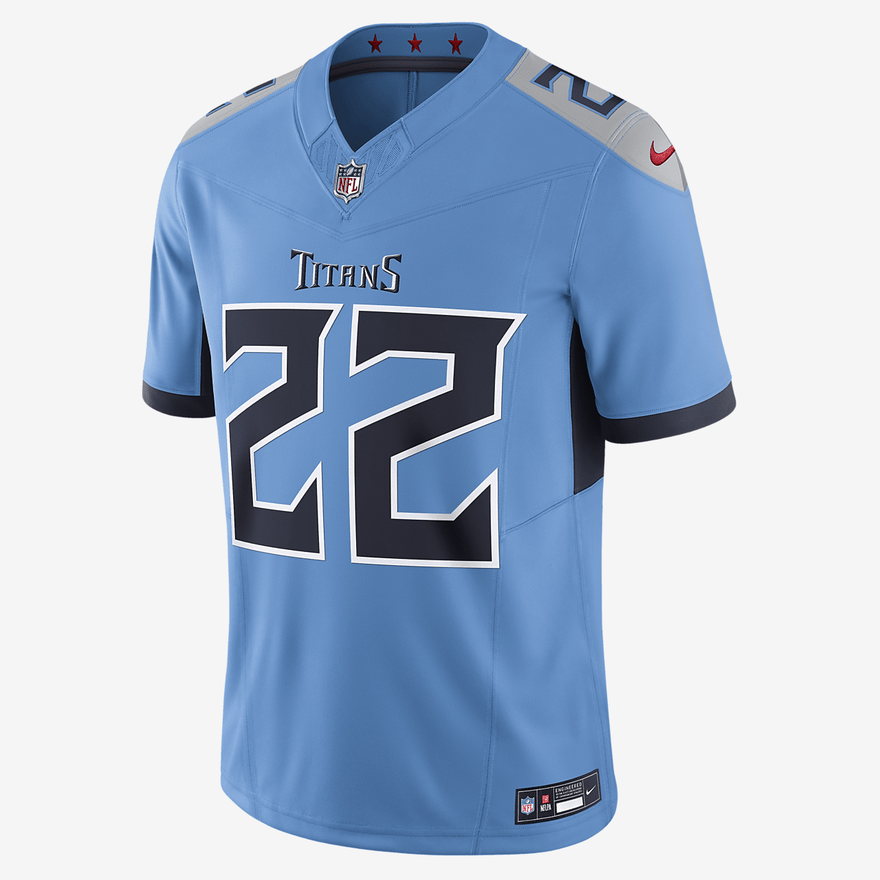 Derrick Henry Tennessee Titans Men's Nike Dri-FIT NFL Limited Football Jersey - Light Blue