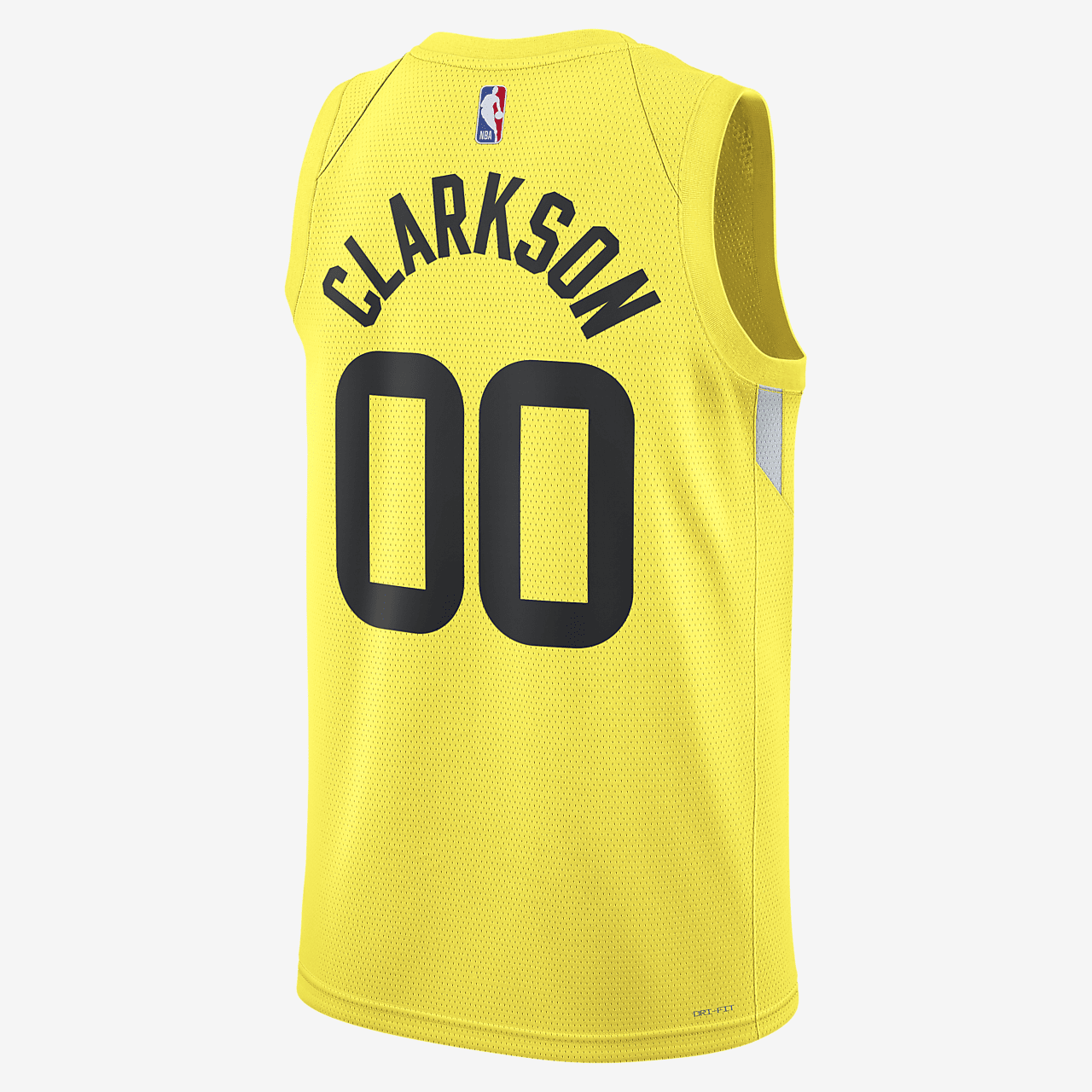 Utah Jazz Icon Edition 2022/23 Men's Nike Dri-FIT NBA Swingman Jersey - Yellow Strike