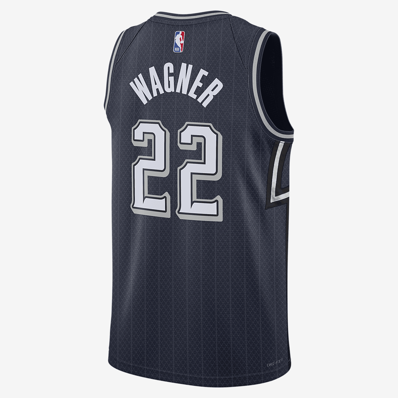 Franz Wagner Orlando Magic City Edition 2023/24 Men's Nike Dri-FIT NBA Swingman Jersey - College Navy