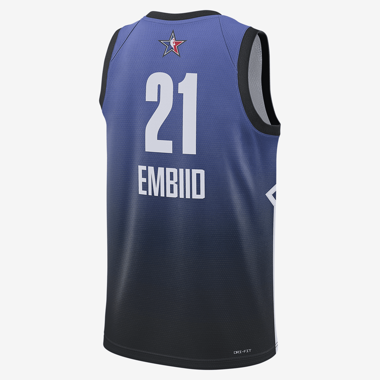 Joel Embiid 2023 All-Star Edition Men's Jordan Dri-FIT NBA Swingman Jersey - Sapphire