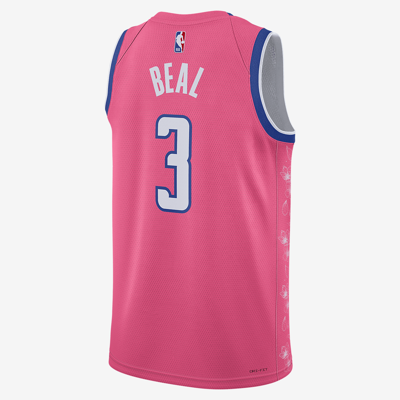 Bradley Beal Washington Wizards City Edition Nike Dri-FIT NBA Swingman Jersey - Dynamic Pink