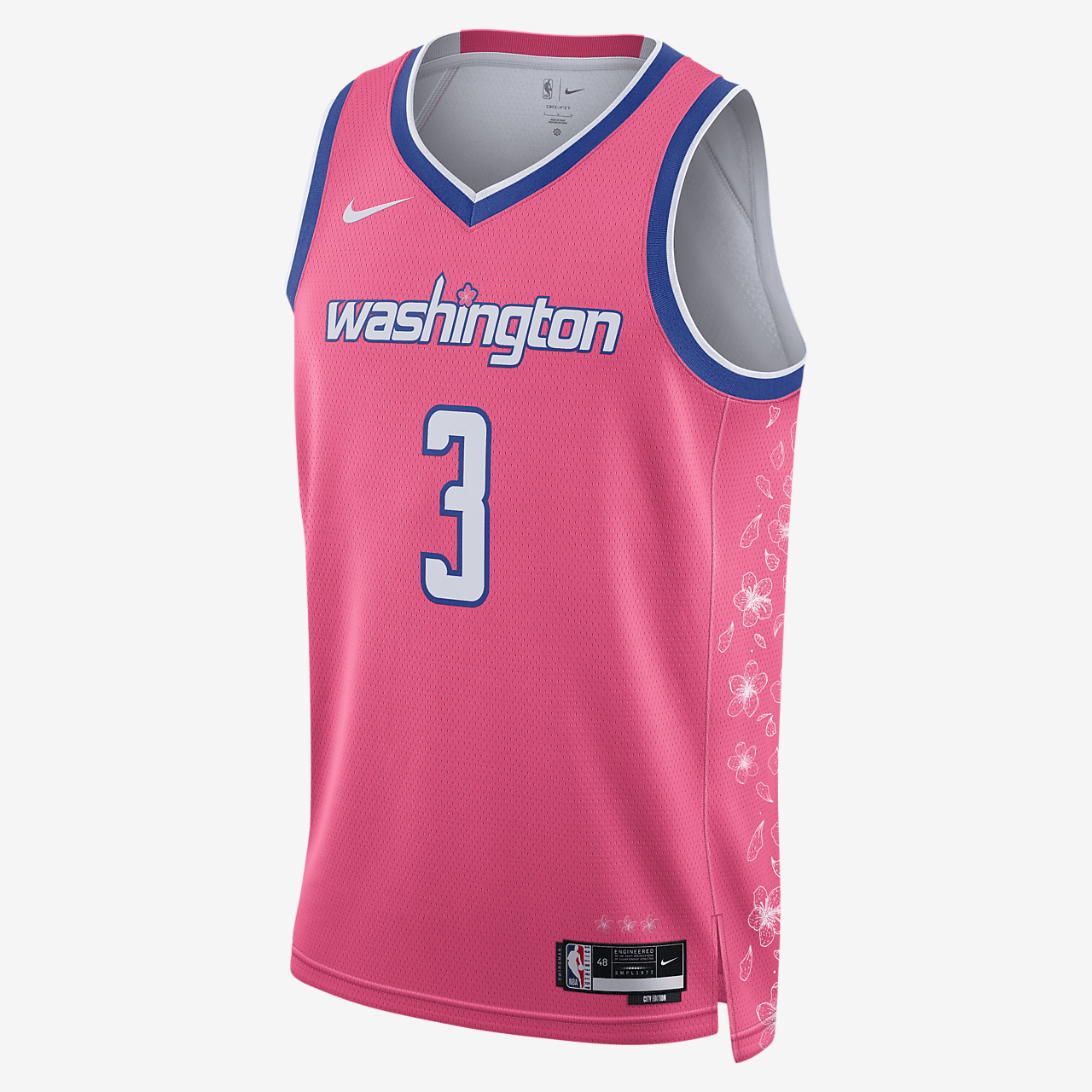 Bradley Beal Washington Wizards City Edition Nike Dri-FIT NBA Swingman Jersey - Dynamic Pink