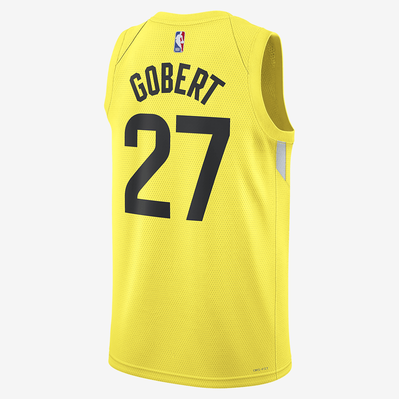 Utah Jazz Icon Edition 2022/23 Men's Nike Dri-FIT NBA Swingman Jersey - Yellow Strike