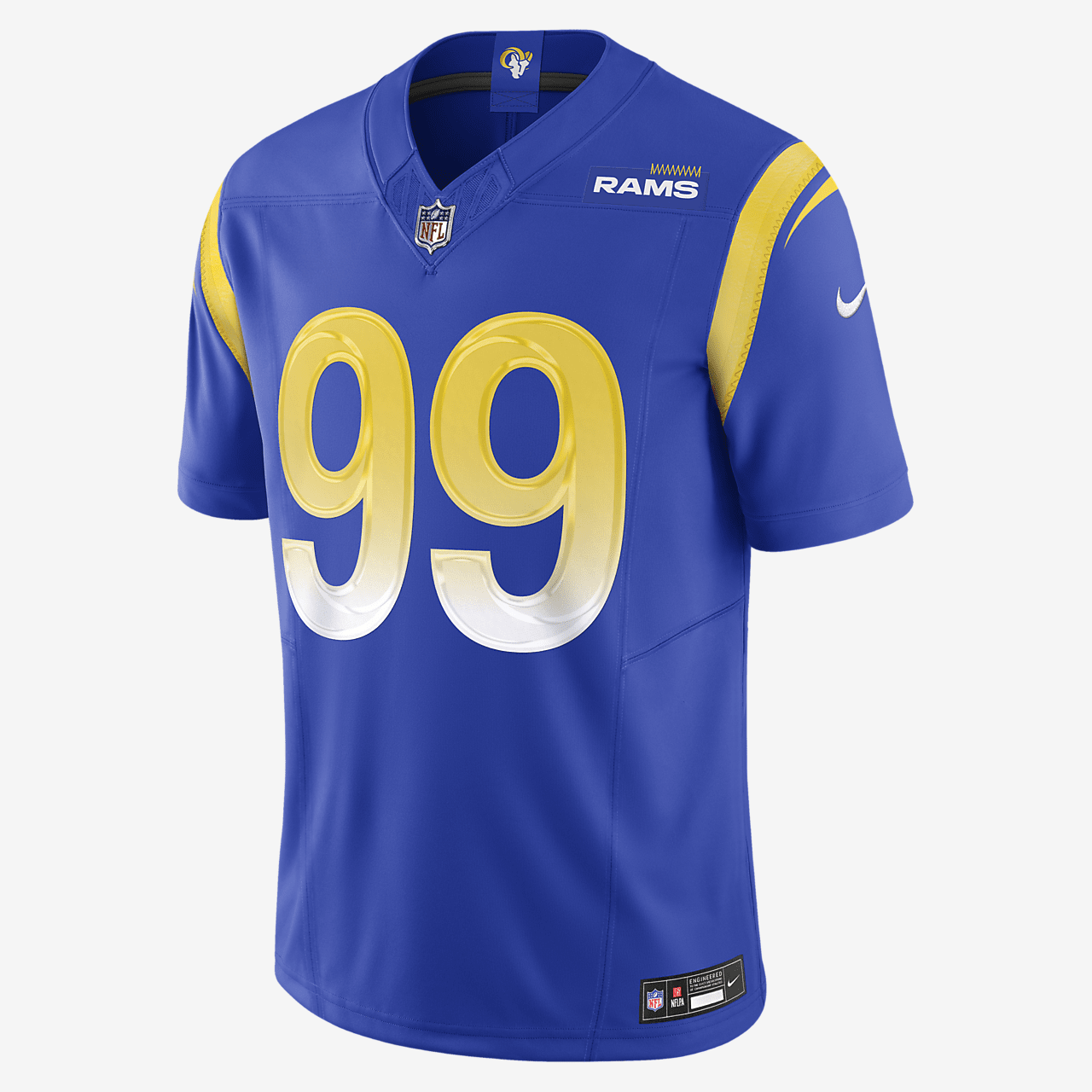 Aaron Donald Los Angeles Rams Men's Nike Dri-FIT NFL Limited Football Jersey - Royal