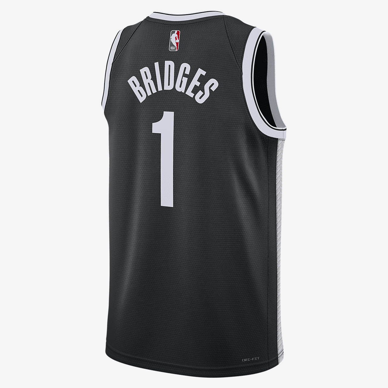 Brooklyn Nets Icon Edition 2022/23 Men's Nike Dri-FIT NBA Swingman Jersey - Black