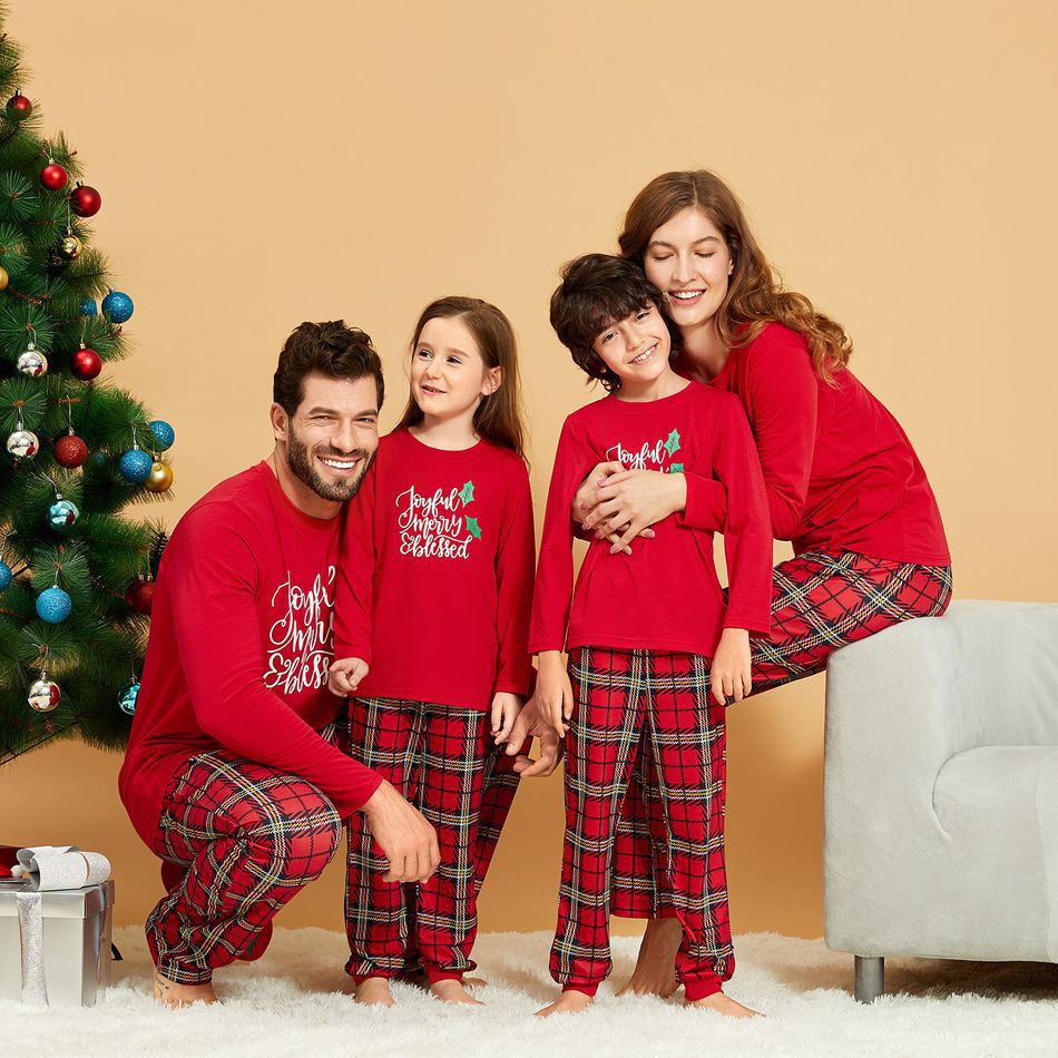 Christmas Parent-child Printed Homewear Parent-child Wear