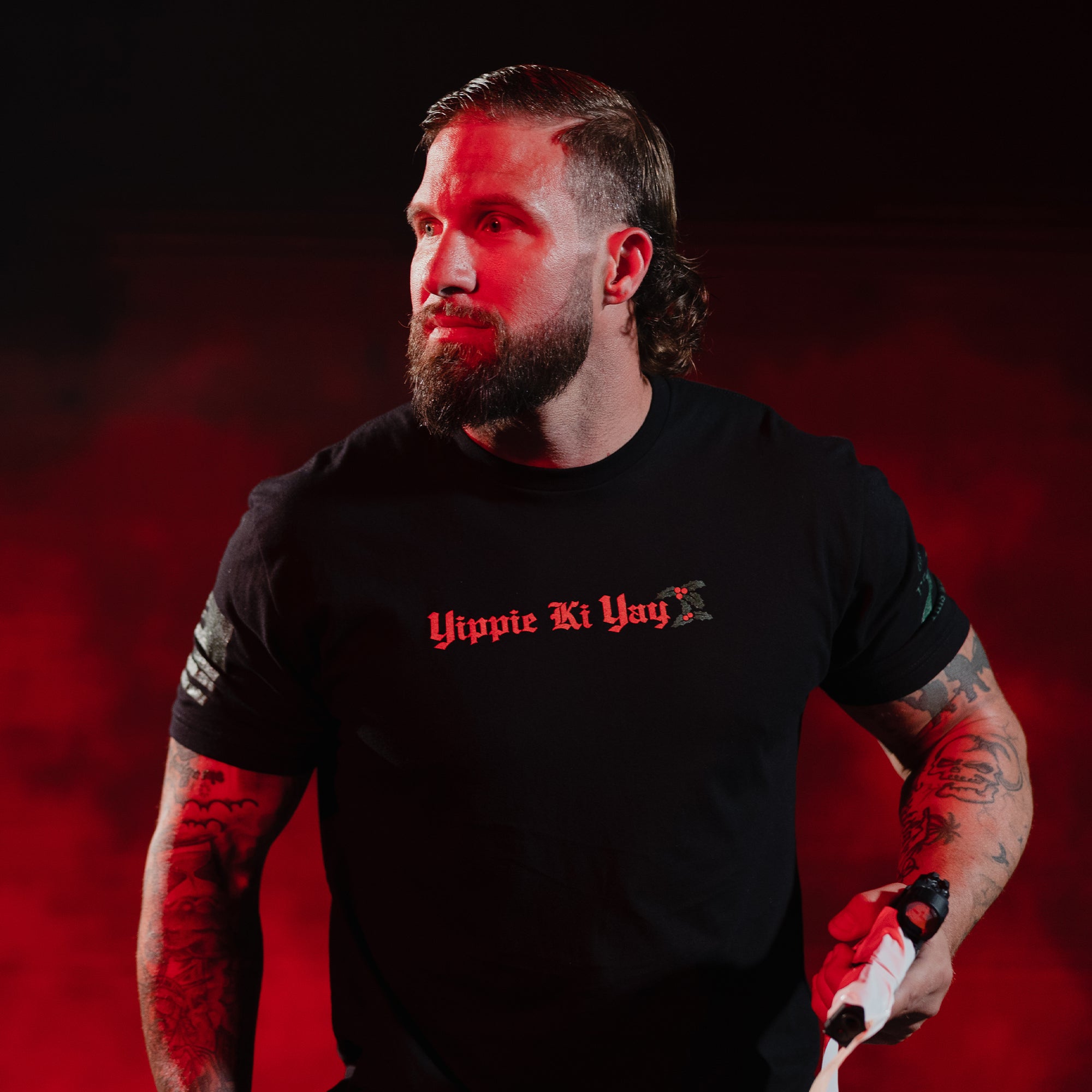 Yippee Ki Yay 2.0 T-Shirt - Black