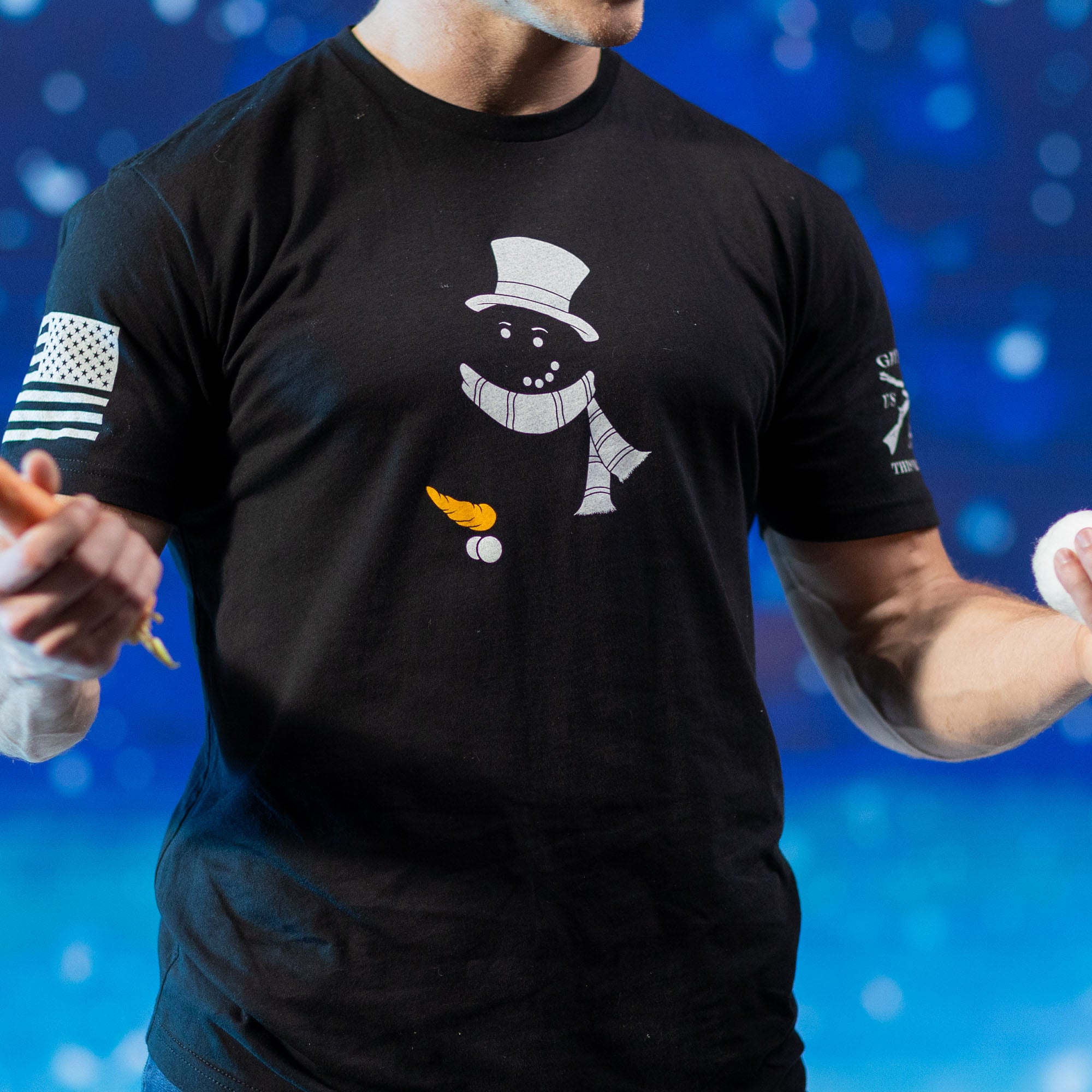 Snowballs T-Shirt - Black