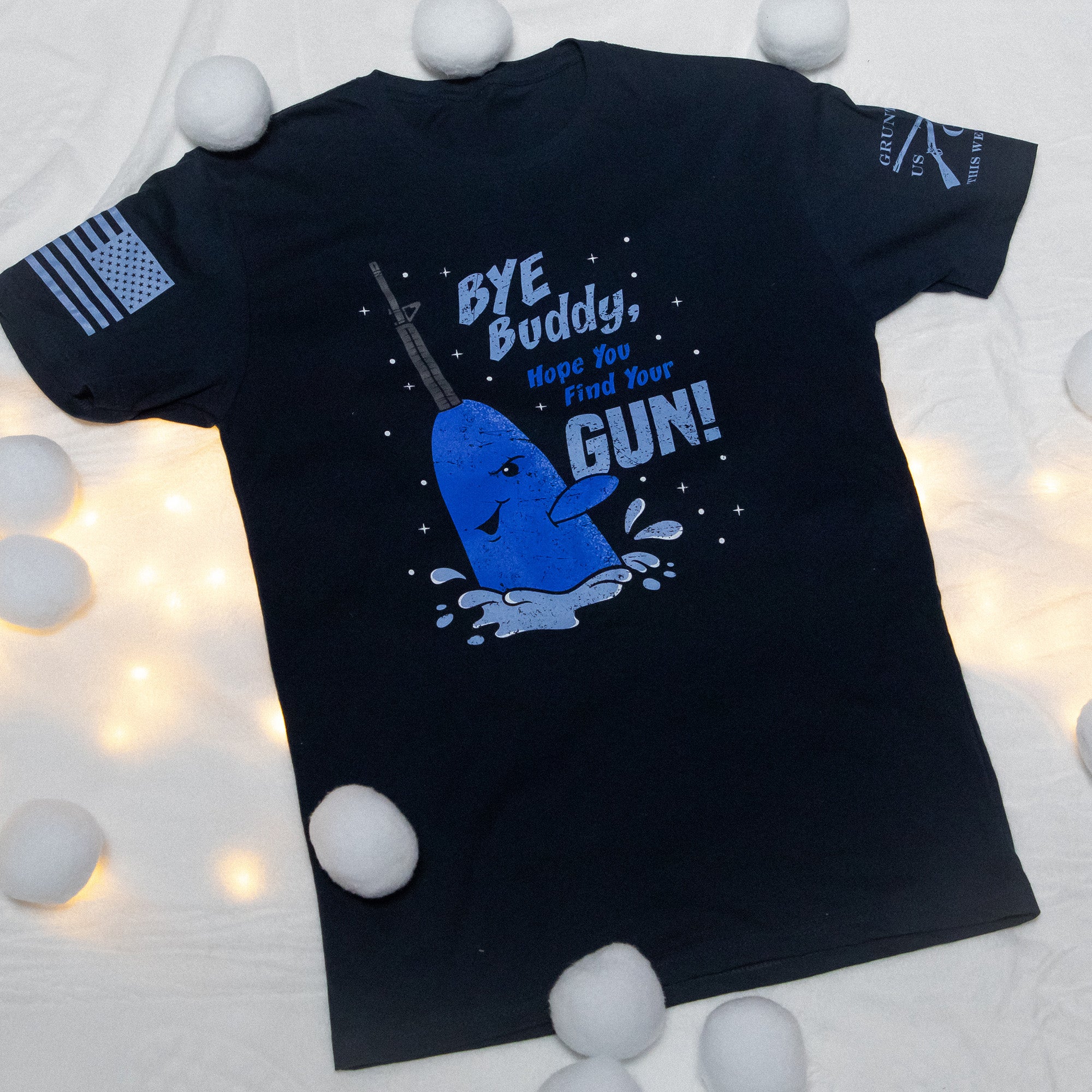 Bye Buddy T-Shirt - Midnight Navy