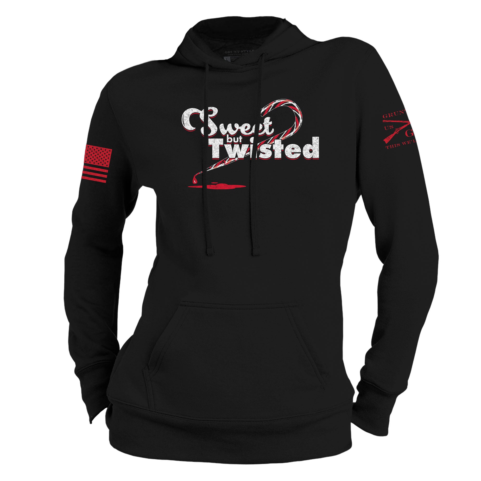 Women's Sweet but Twisted Hoodie - Black