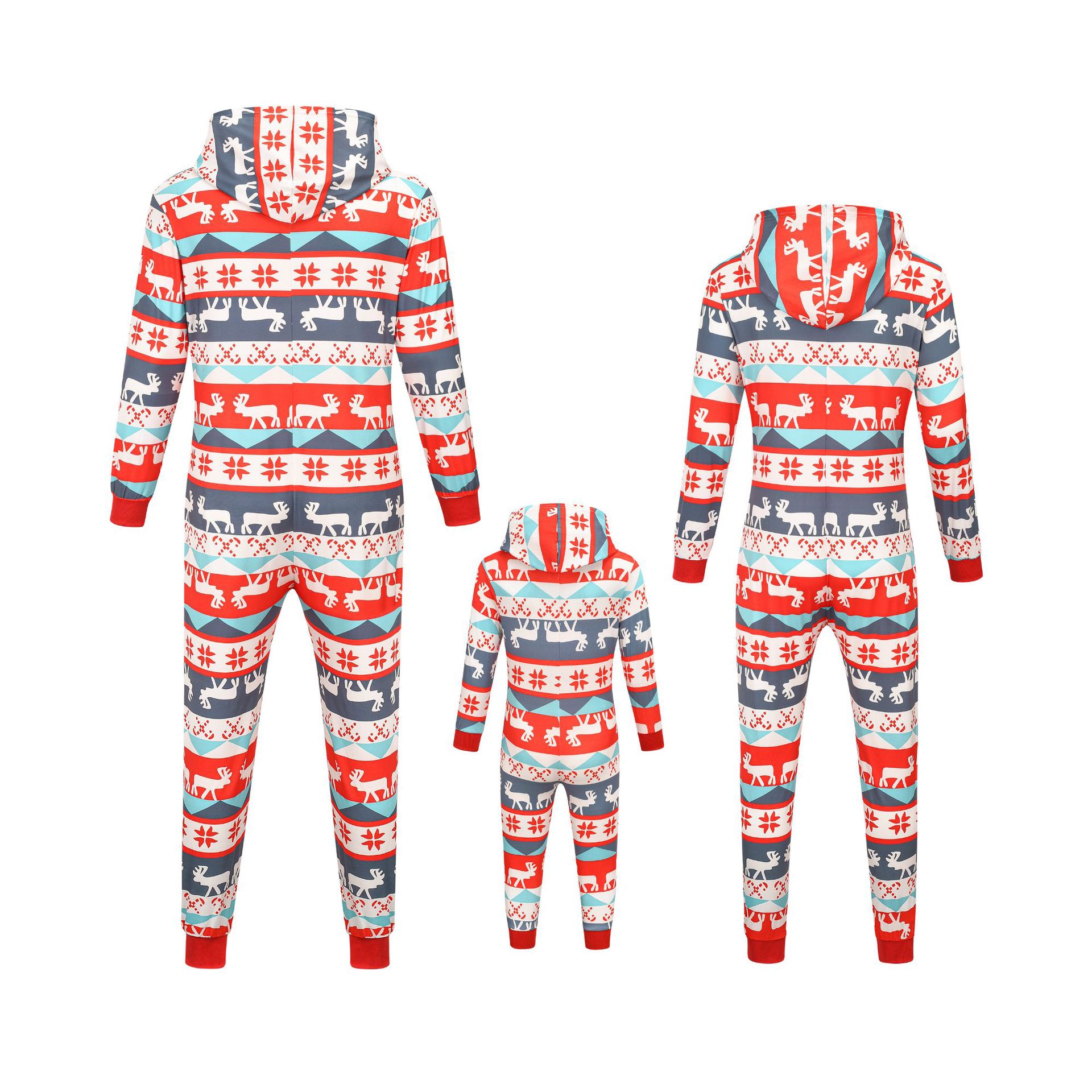 New Christmas Family Printed Homewear
