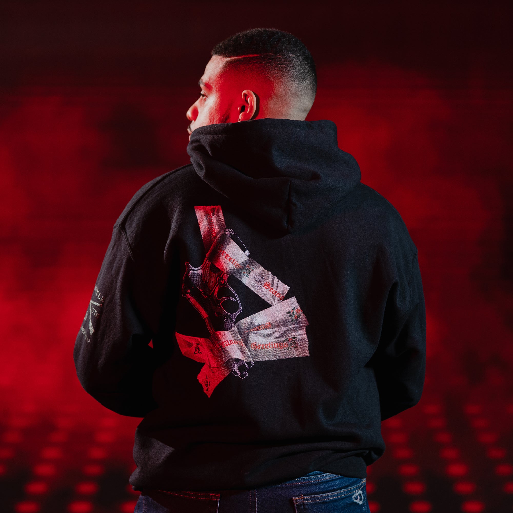 Yippee Ki Yay 2.0 Hoodie - Black