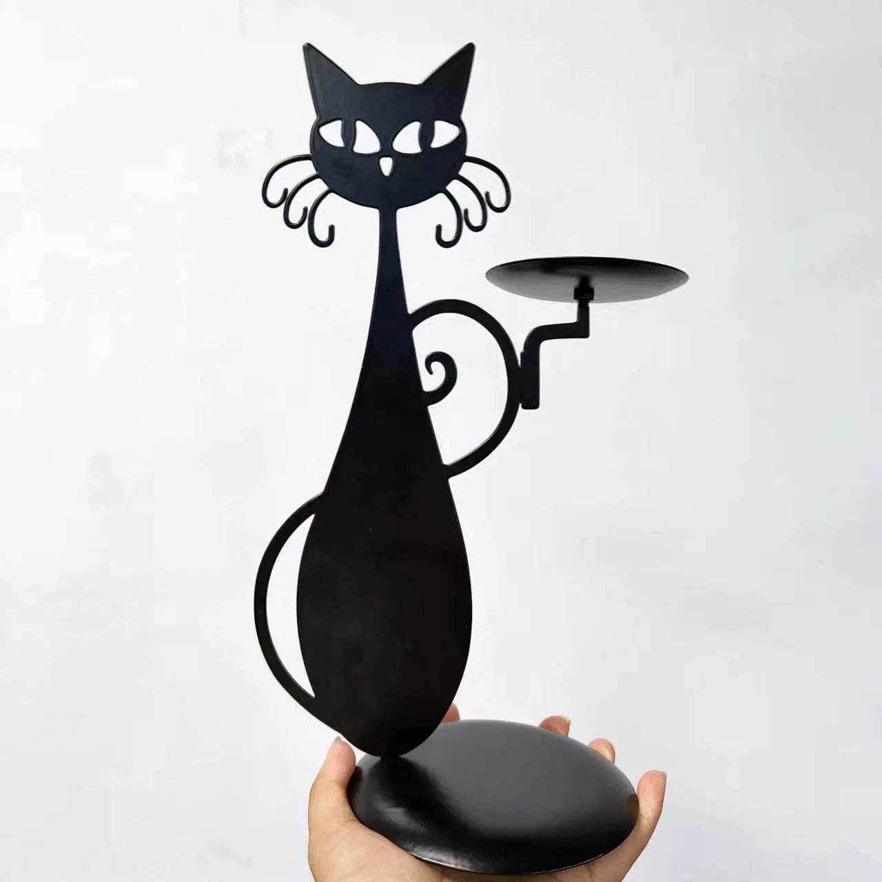 🎁2023-Christmas Hot Sale🎁 | 48% OFF😺Black Cat Candle Holder