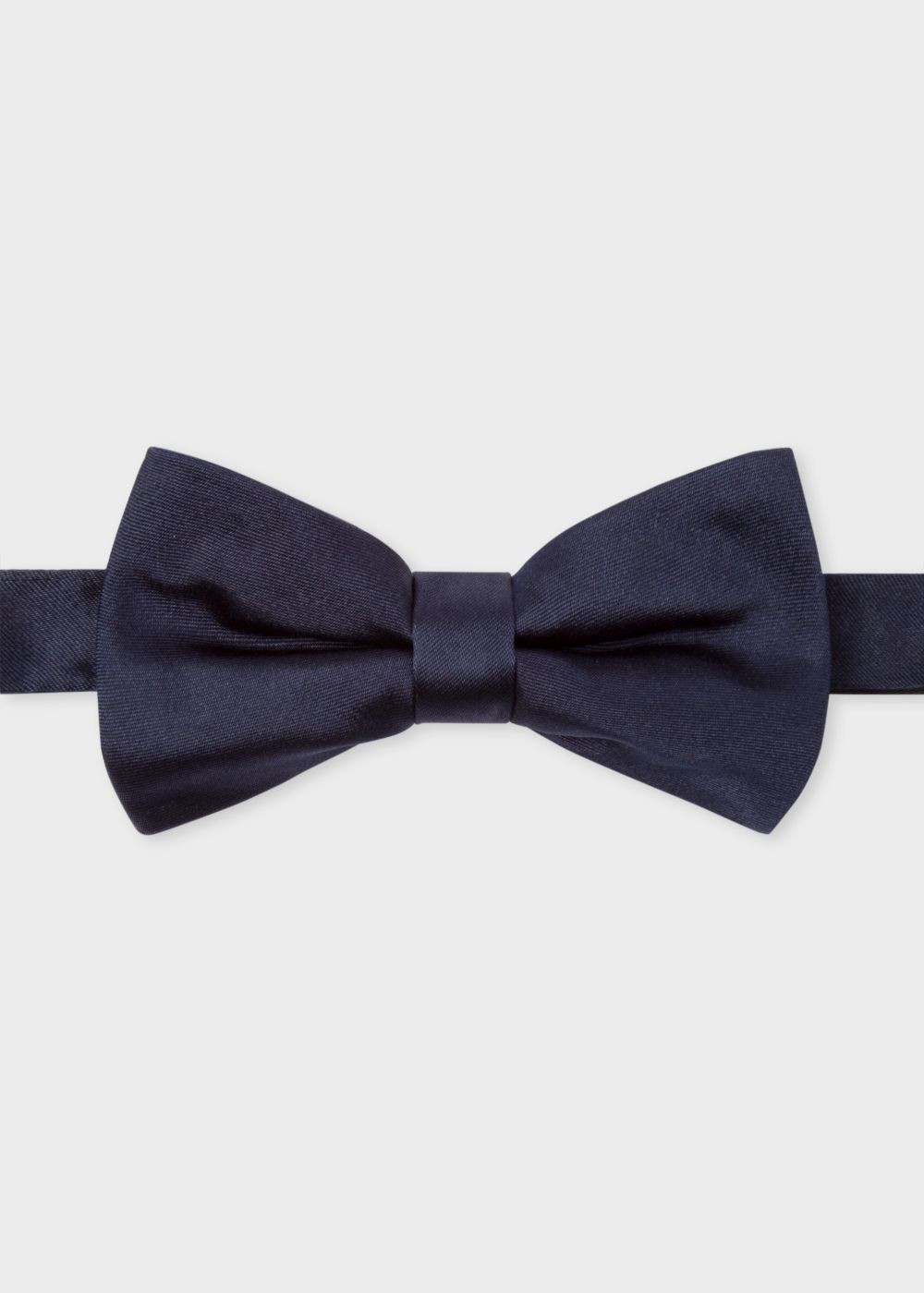 Paul Smith Mens's Navy Silk-Twill Bow Tie