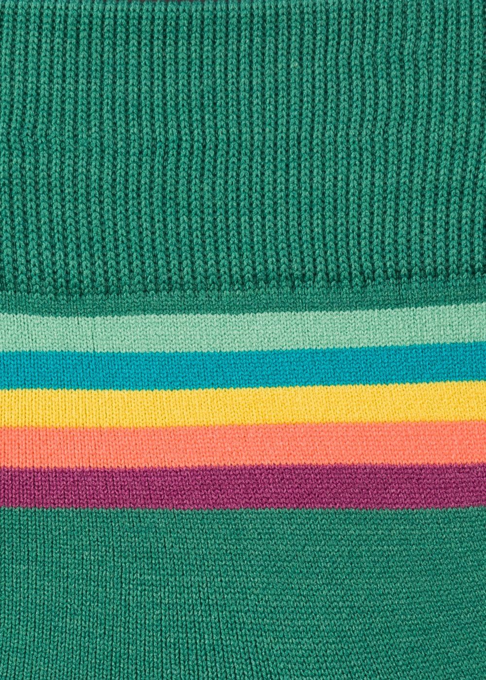 Paul Smith Mens's Forest Green 'Artist Stripe' Trim Cycling Socks