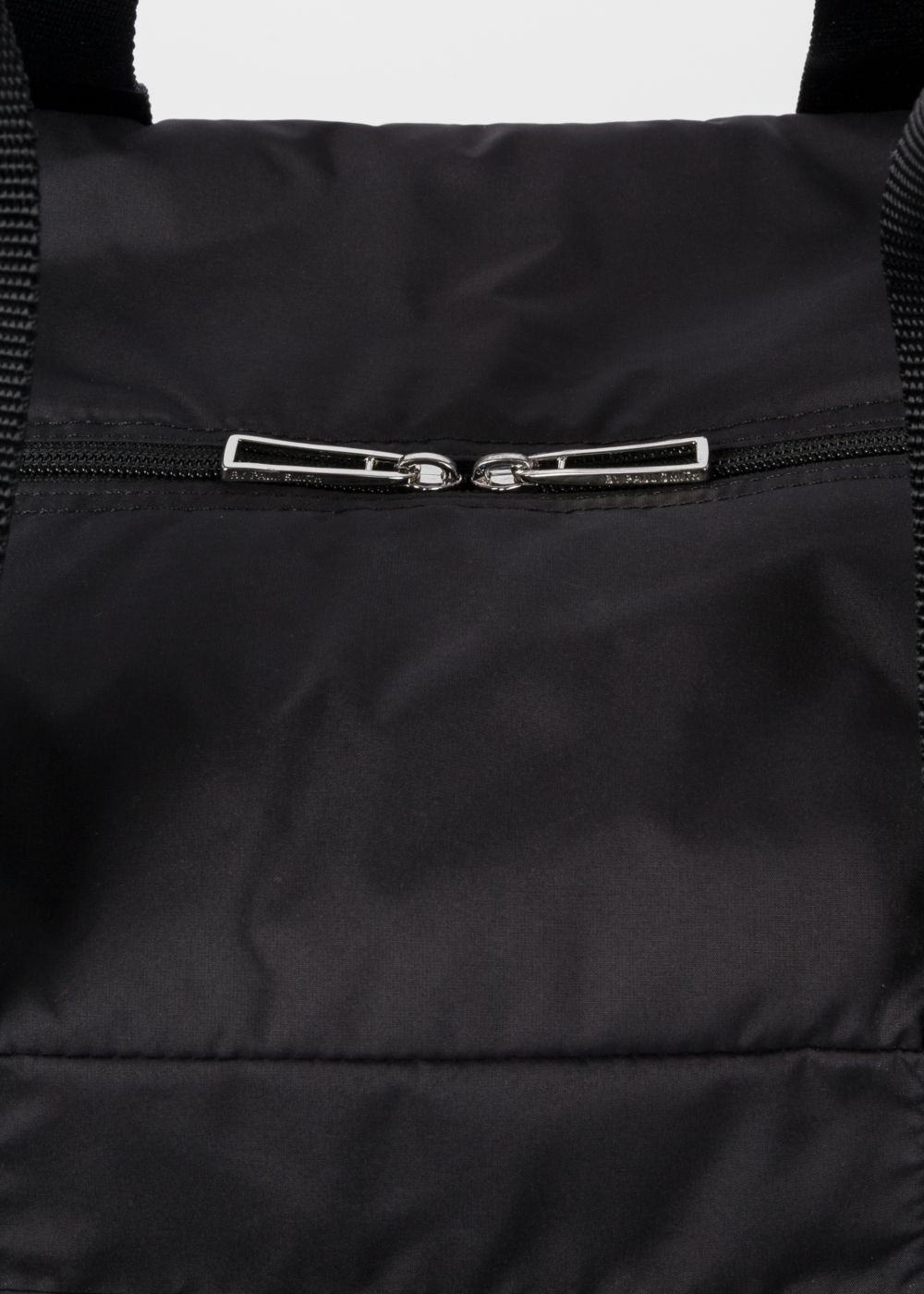 Paul Smith Men's Black 'zebra' Logo Duffle Bags