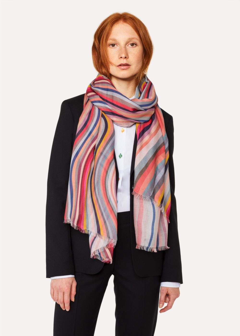 Paul Smith Women's 'swirl' Cashmere-Blend Scarf