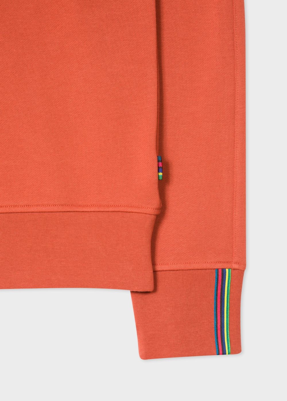 Paul Smith Men's Burnt Orange Cotton Raglan Sweatshirt