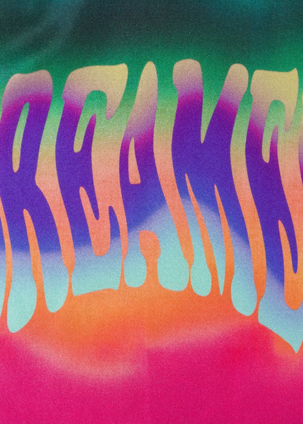 Paul Smith Men's Multi-Colour 'dreamer' Print Silk Pocket Square Accessories