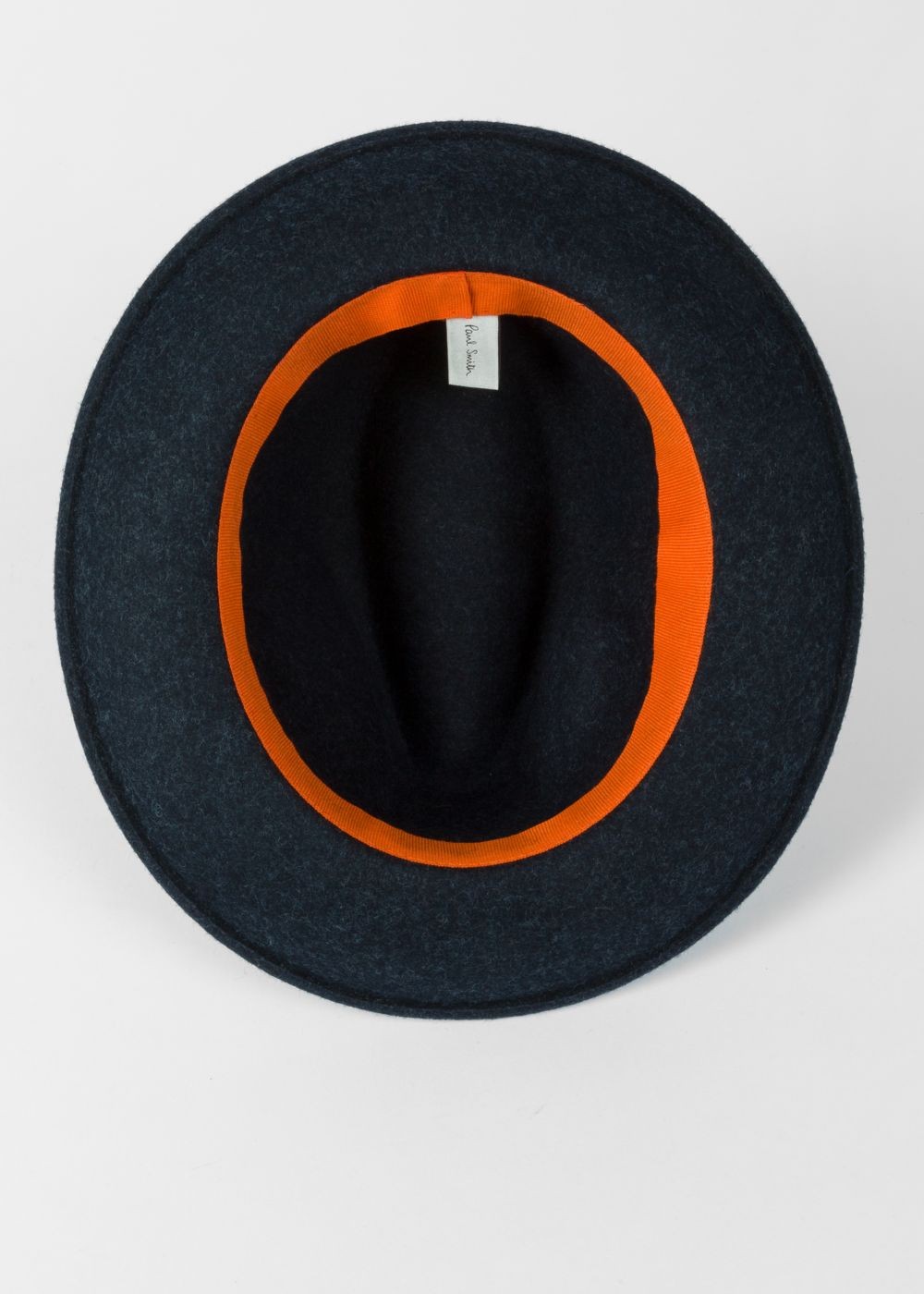 Paul Smith Women's Dark Navy Fedora Hat With 'eclipse Spot' Headband