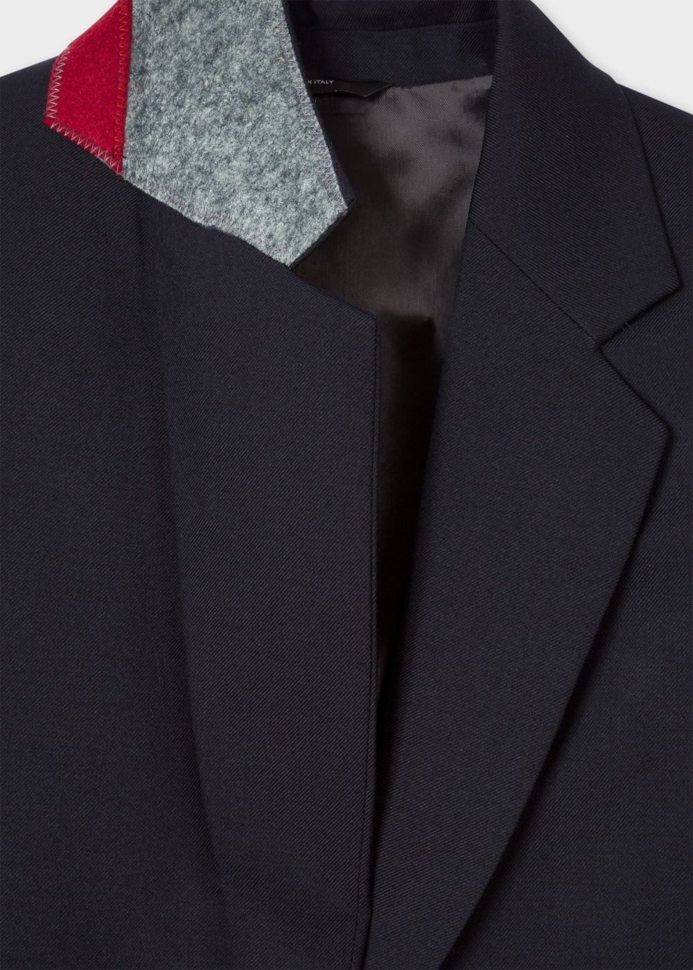 Paul Smith A Suit To Travel In - Womens's Dark Navy Two-Button Wool Blazer