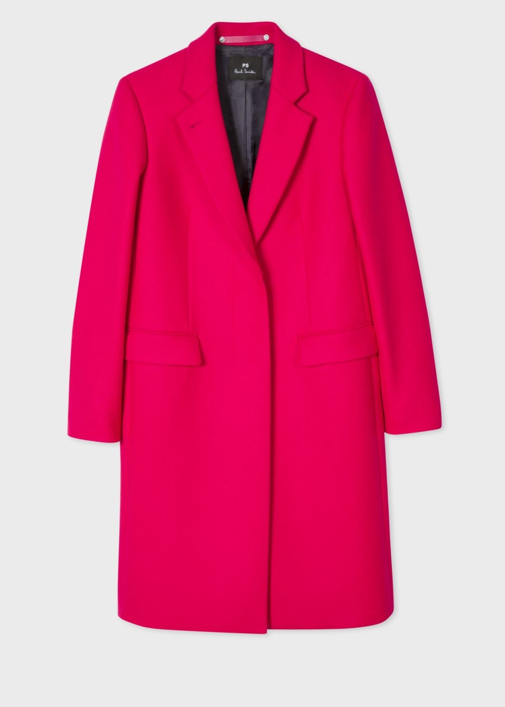 Paul Smith Women's Fuchsia Wool And Cashmere-Blend Epsom Jacket
